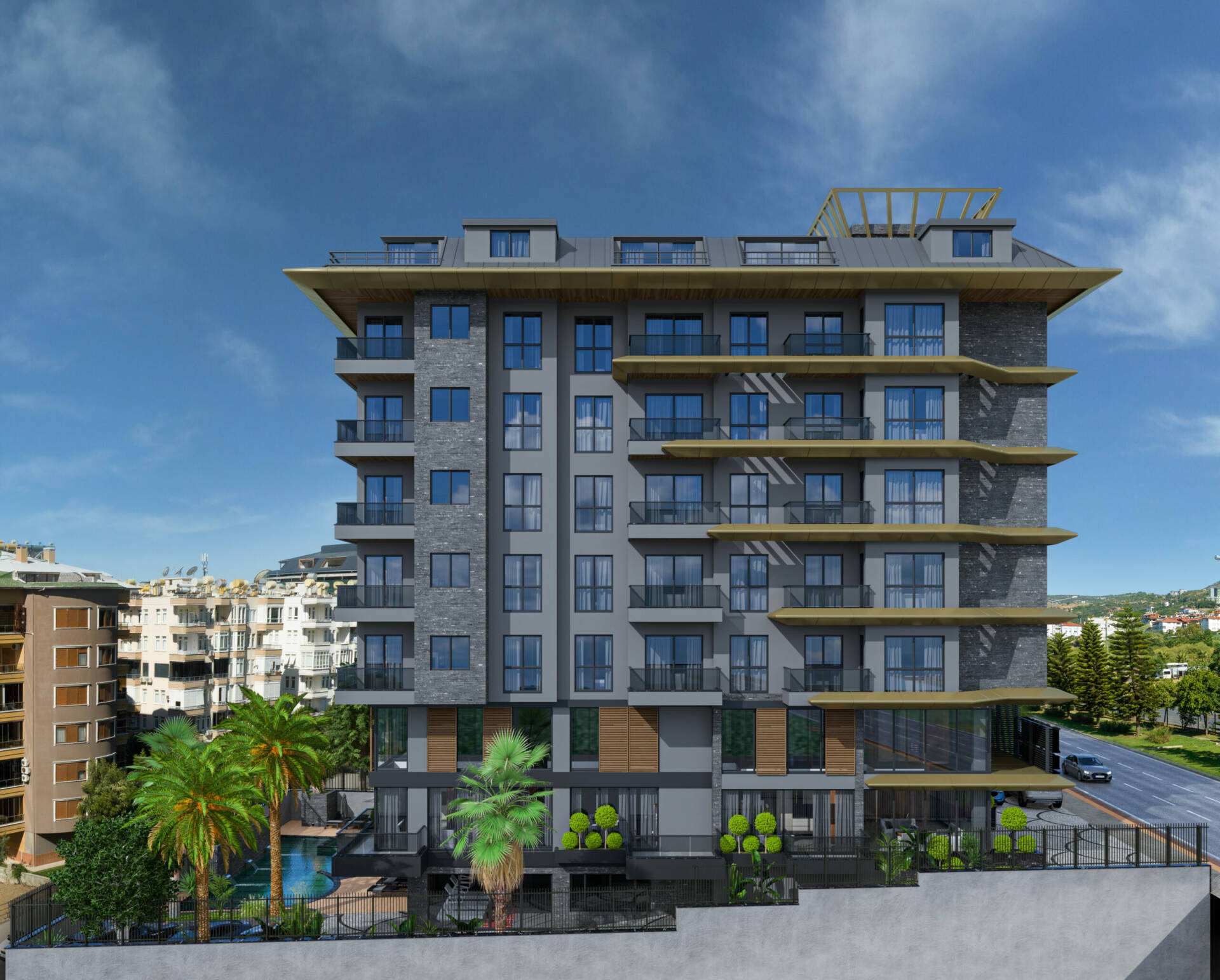 Продажа apartments в Center of Alanya, Alanya, Турция 77м², №03701-1L - фото 1