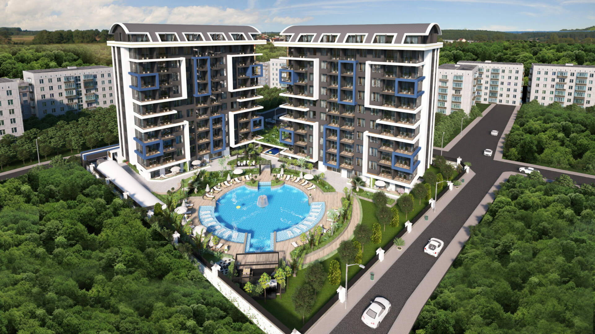 Продажа apartments в Center of Alanya, Alanya, Турция 60м², №02401-1 - фото 1