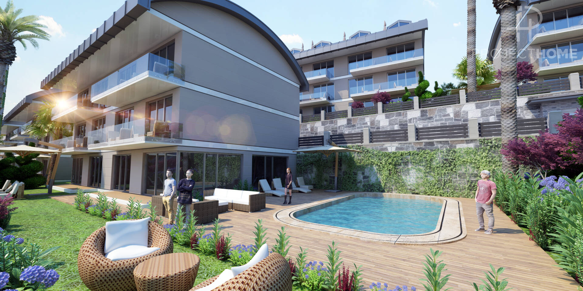 Продажа duplex в Konakly, Alanya, Турция 115м², №05301-2GD - фото 2