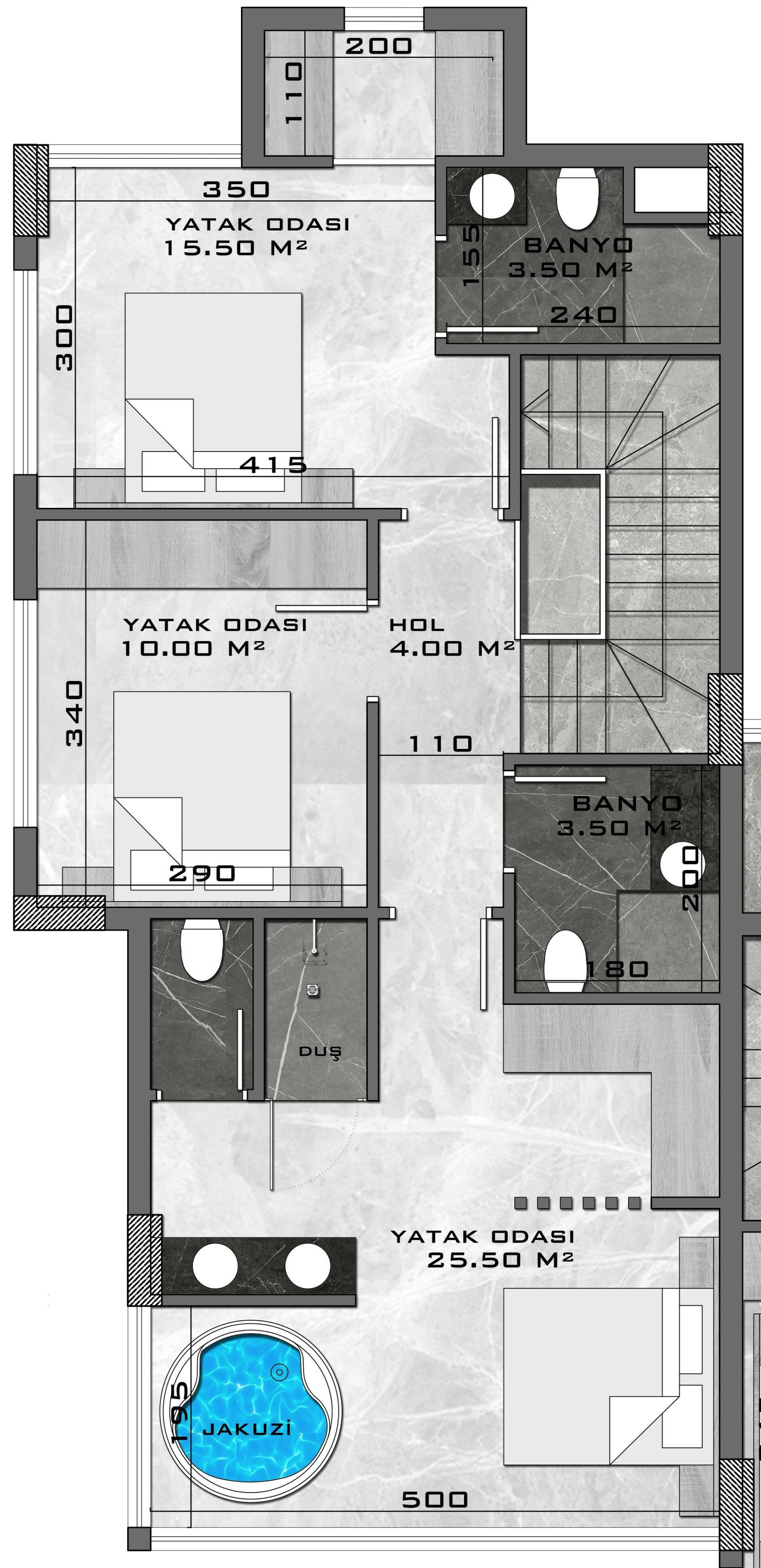 Продажа penthouse в Kestel, Alanya, Турция 140м², №04201-3P - фото 3