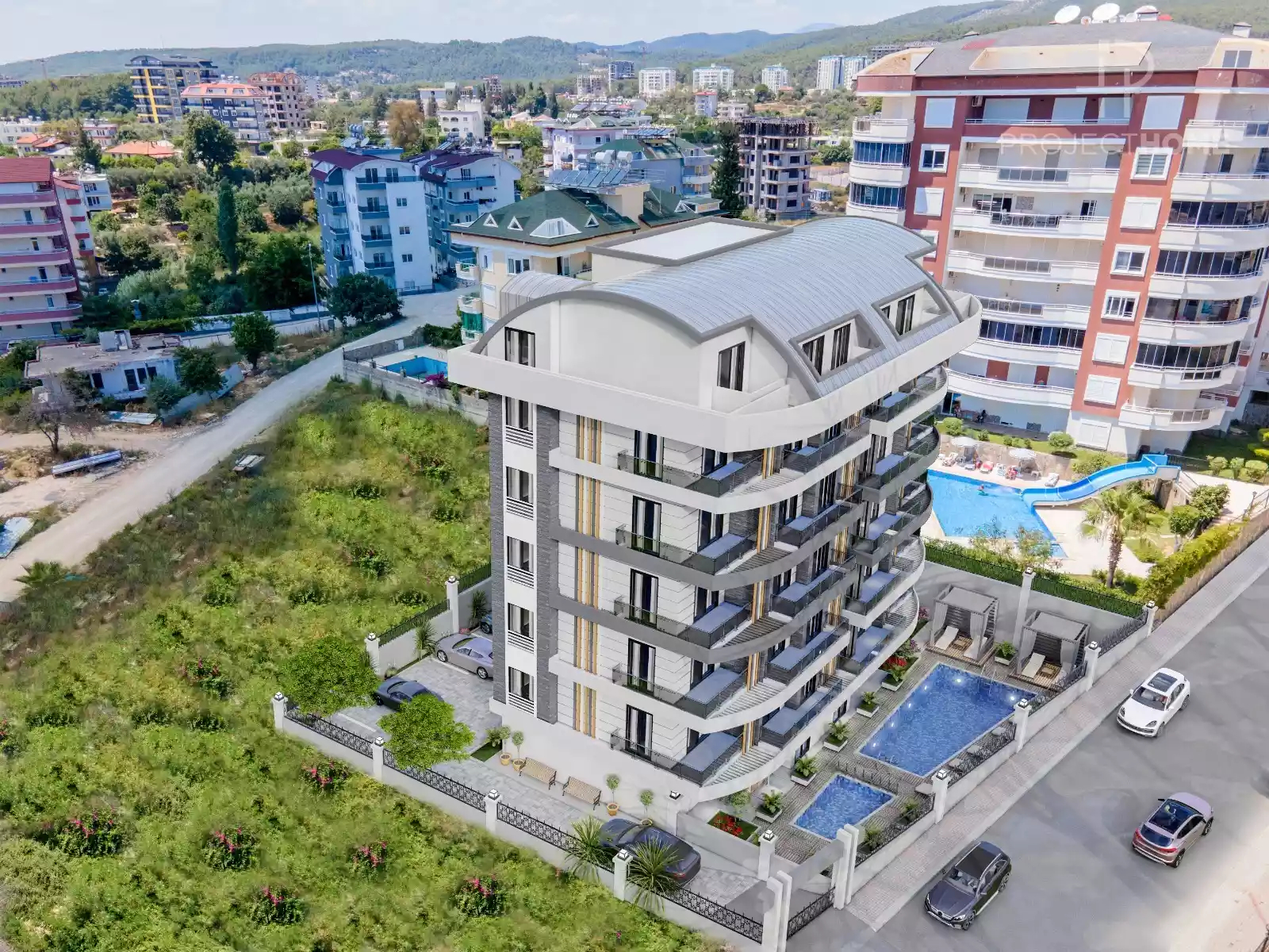 Продажа apartments в Avsallar, Alanya, Турция 55м², №05203-1 - фото 2