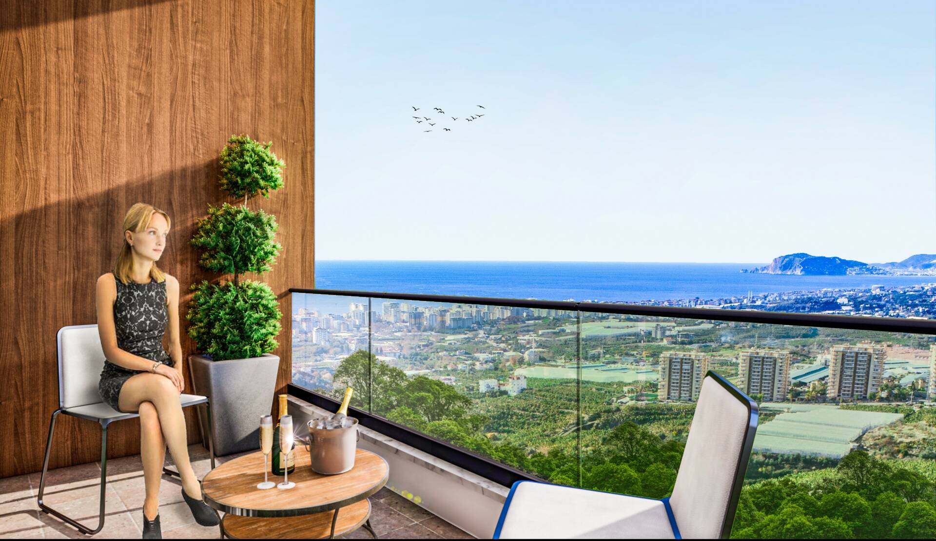 Продажа penthouse в Mahmuts, Alanya, Турция 100м², №03502-2P - фото 2