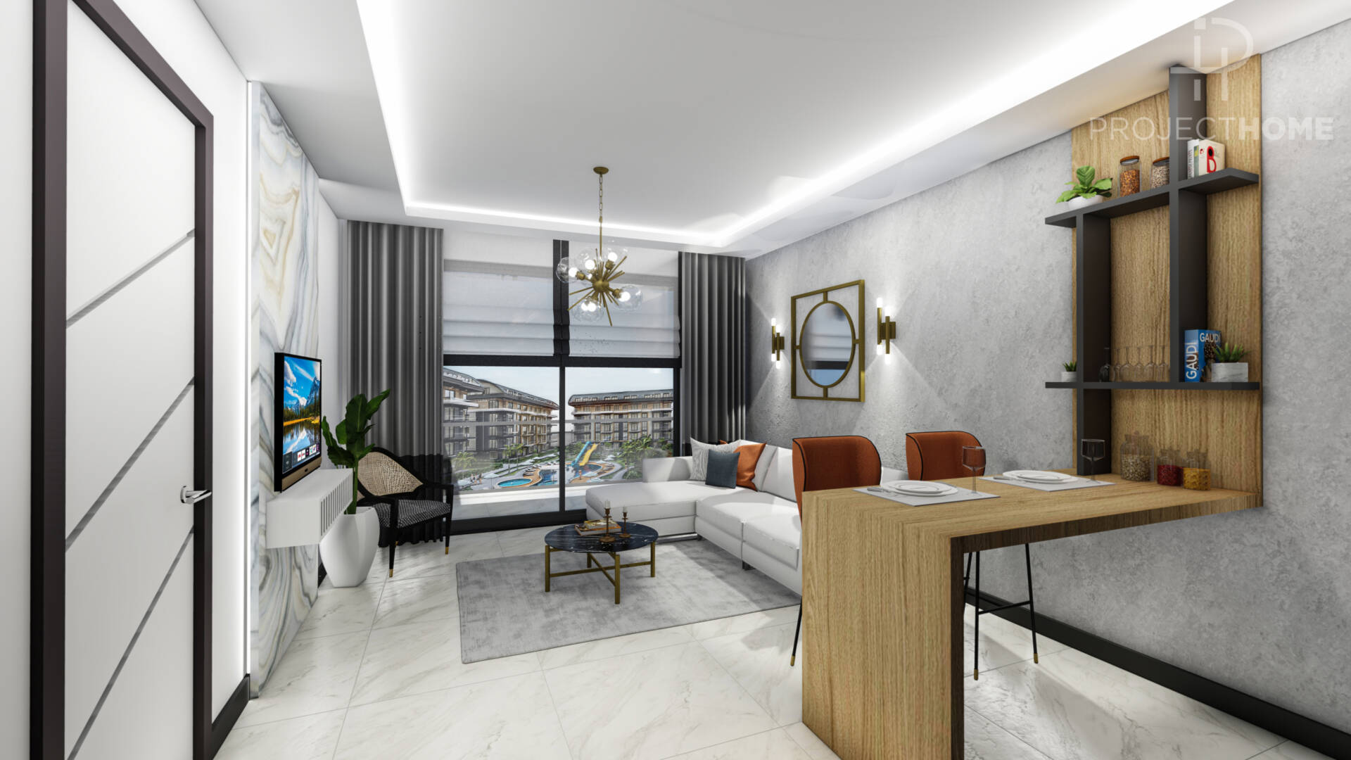 Продажа duplex в Oba, Alanya, Турция 108м², №00104-3GD - фото 2