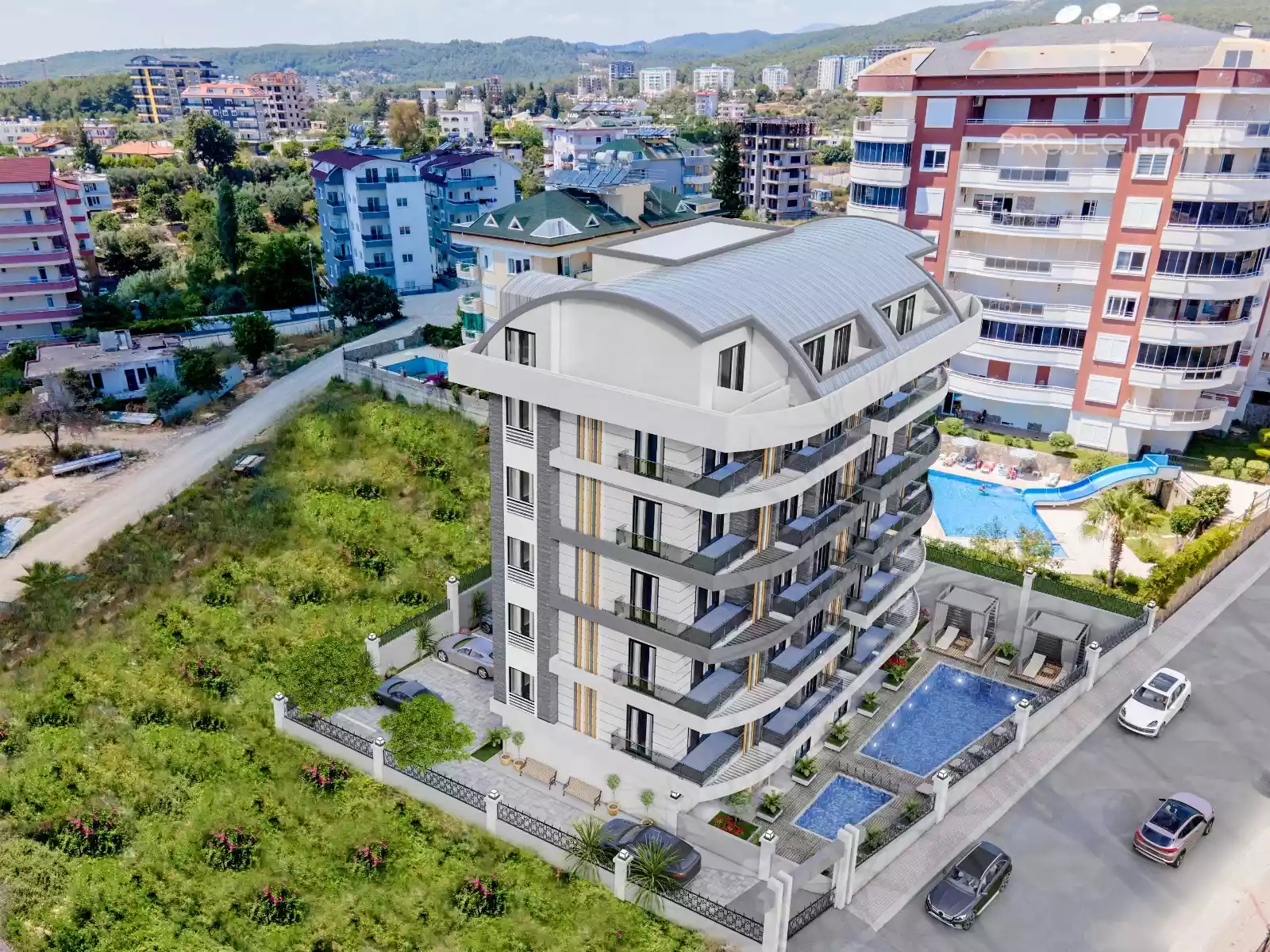 Продажа apartments в Avsallar, Alanya, Турция 55м², №05203-1 - фото 2