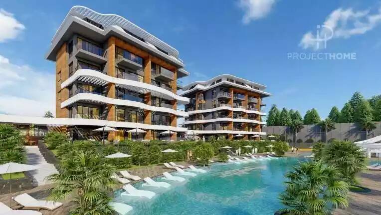 Продажа apartments в Cursed, Alanya, Турция 49м², №00101-1 - фото 3