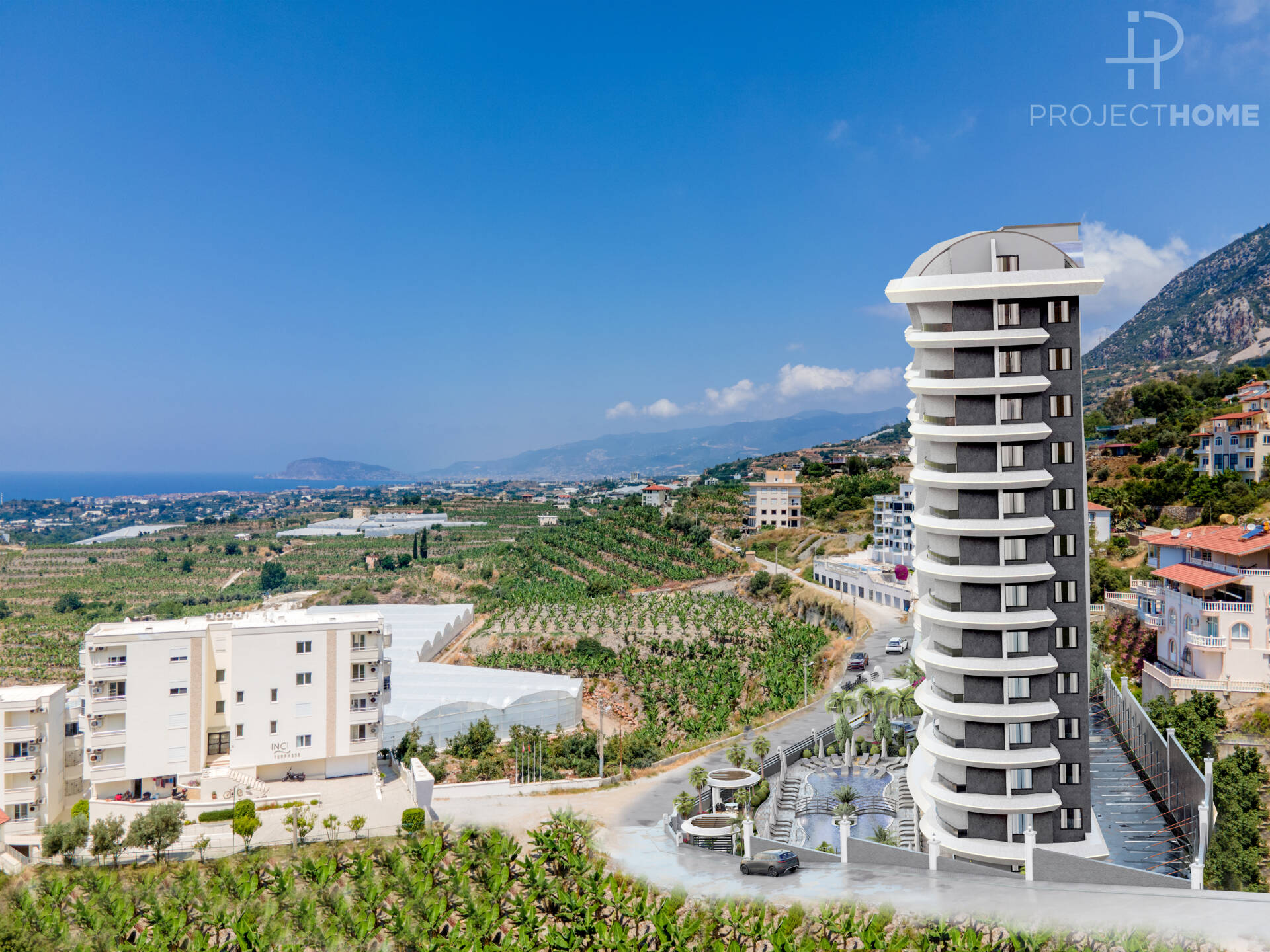 Продажа penthouse в Mahmuts, Alanya, Турция 100м², №04701-2P - фото 2