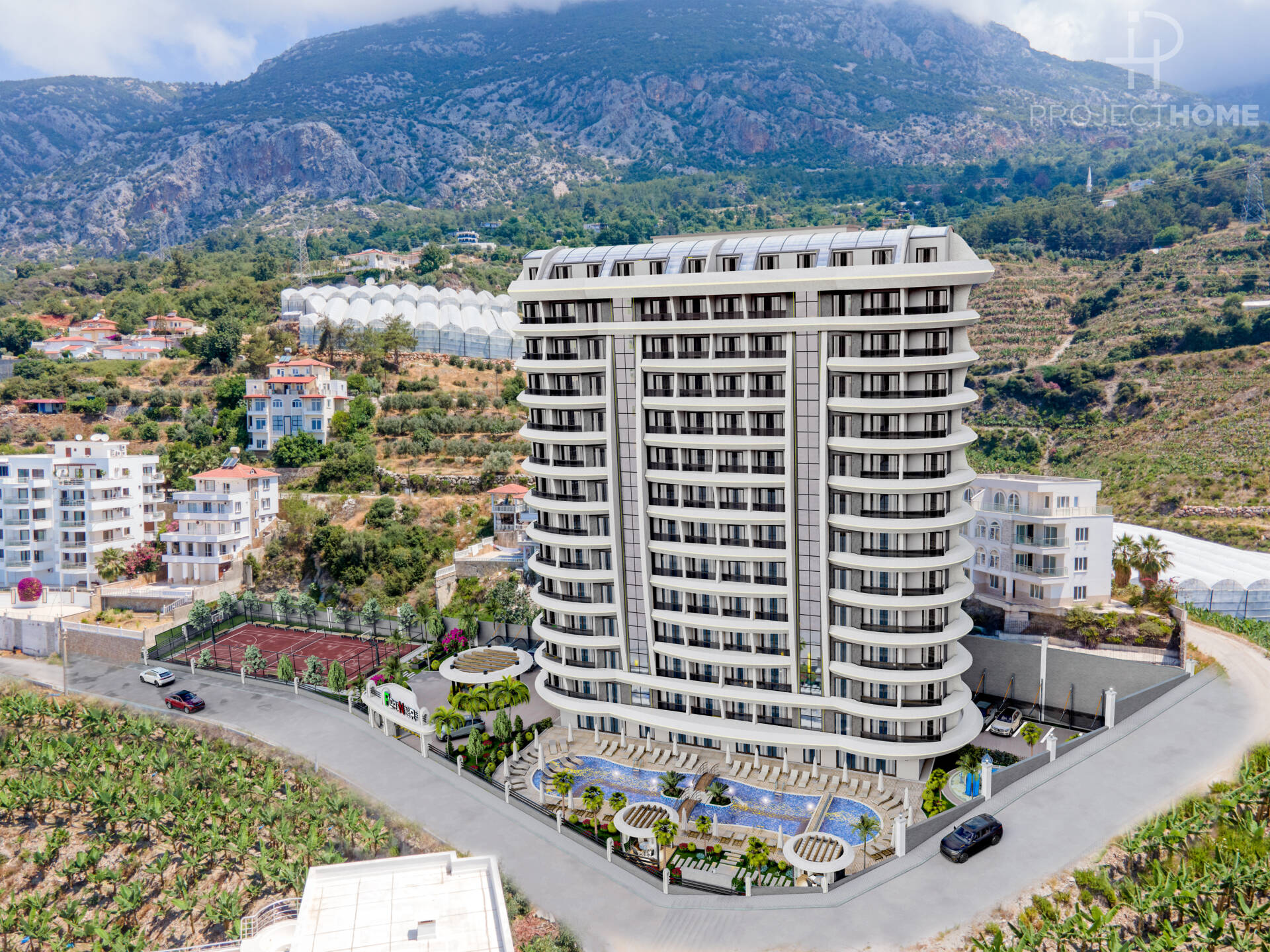 Продажа apartments в Mahmuts, Alanya, Турция 55м², №04701-1 - фото 2