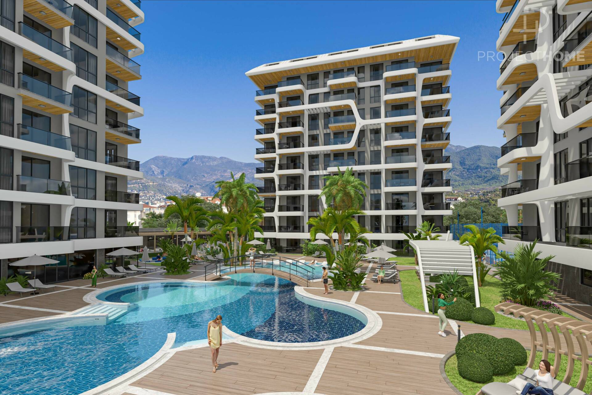 Продажа penthouse в Tosmur, Alanya, Турция 115м², №03401-2P - фото 2