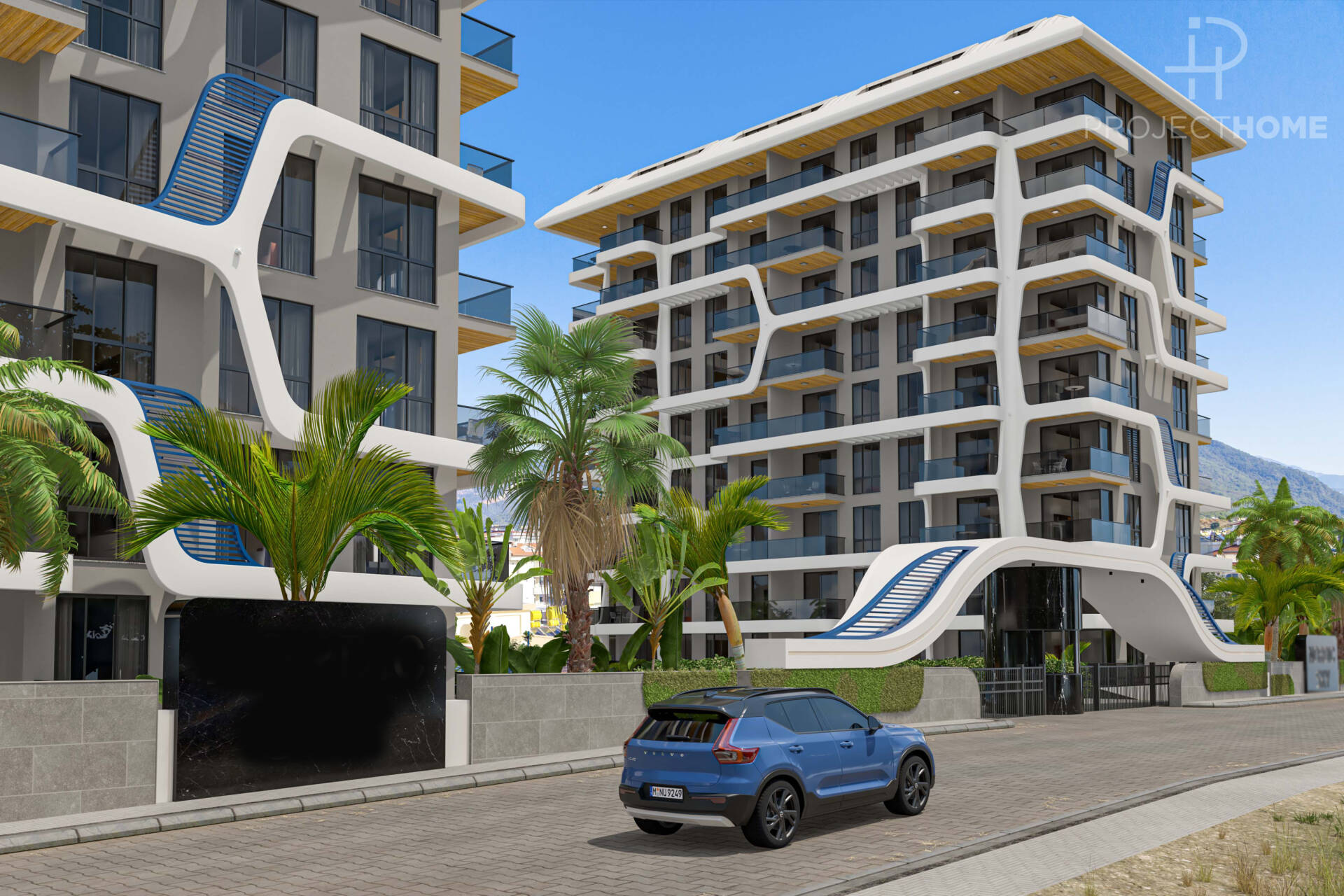 Продажа apartments в Tosmur, Alanya, Турция 58м², №03401-1 - фото 2