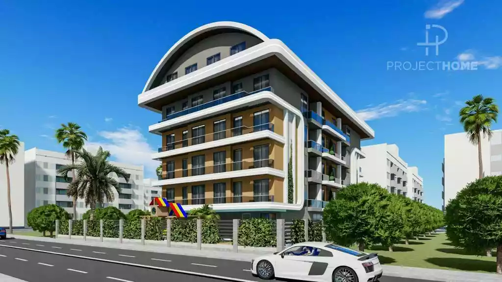 Продажа apartments в Center of Alanya, Alanya, Турция 45м², №05201-1 - фото 2