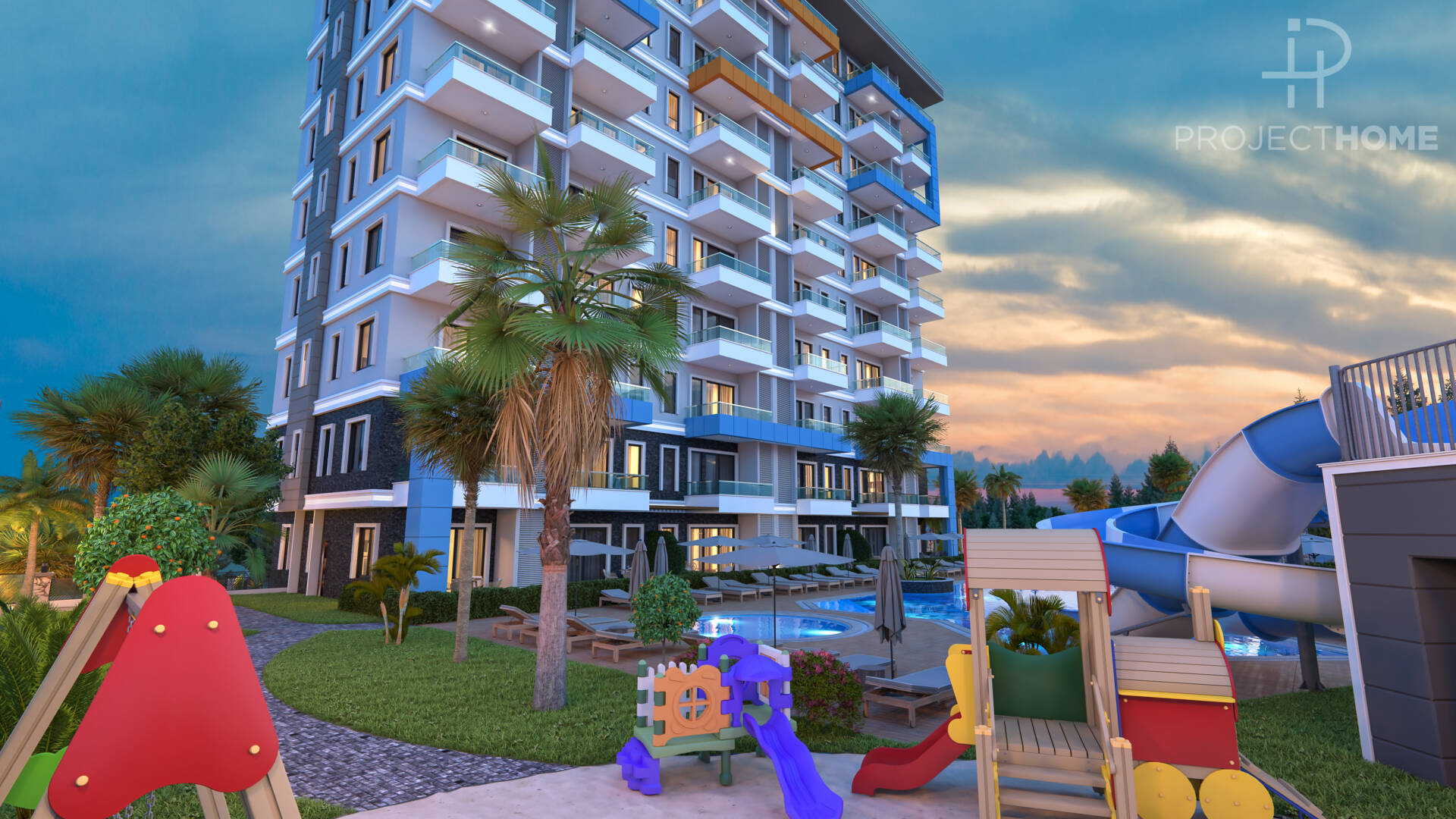 Продажа apartments в Avsallar, Alanya, Турция 46м², №00102-1 - фото 2