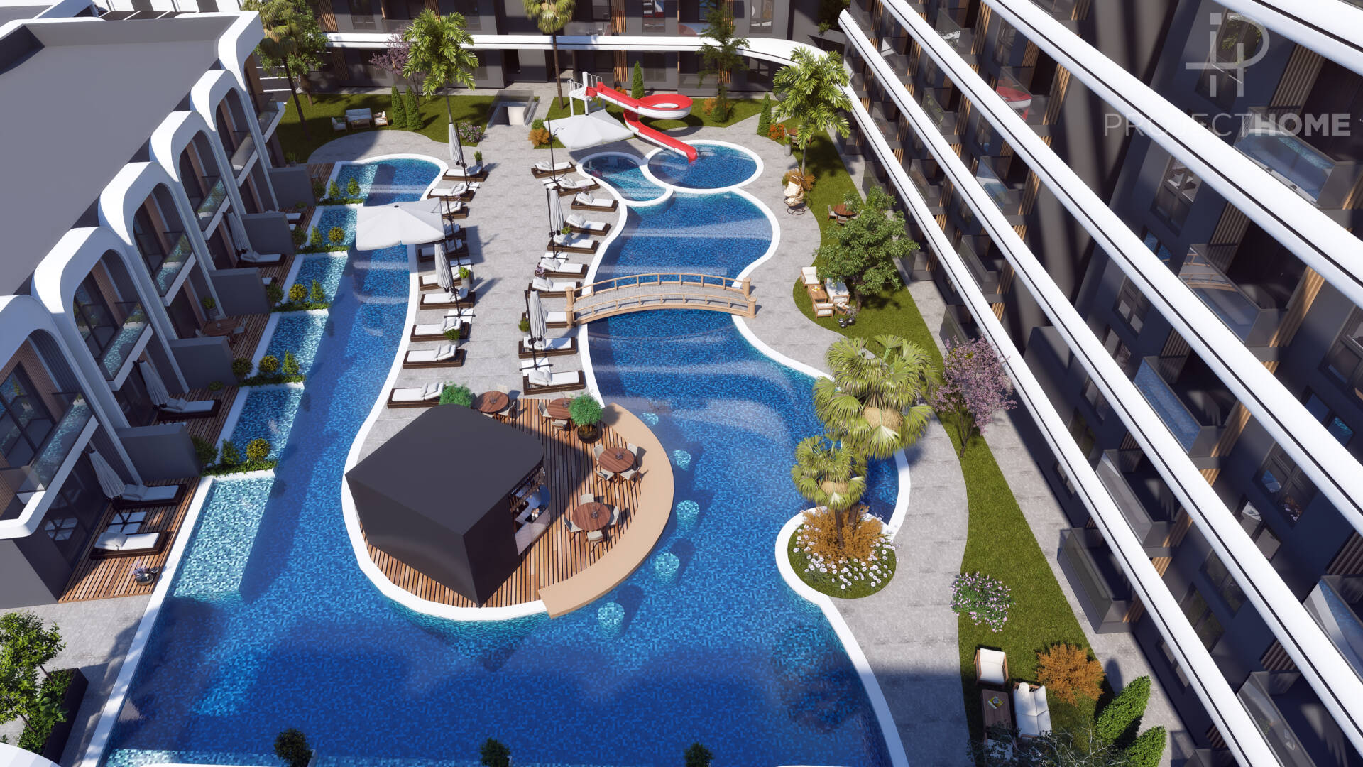 Продажа apartments в Aksu (Golden Stone), Antalya, Турция 72м², №03601-1 - фото 2