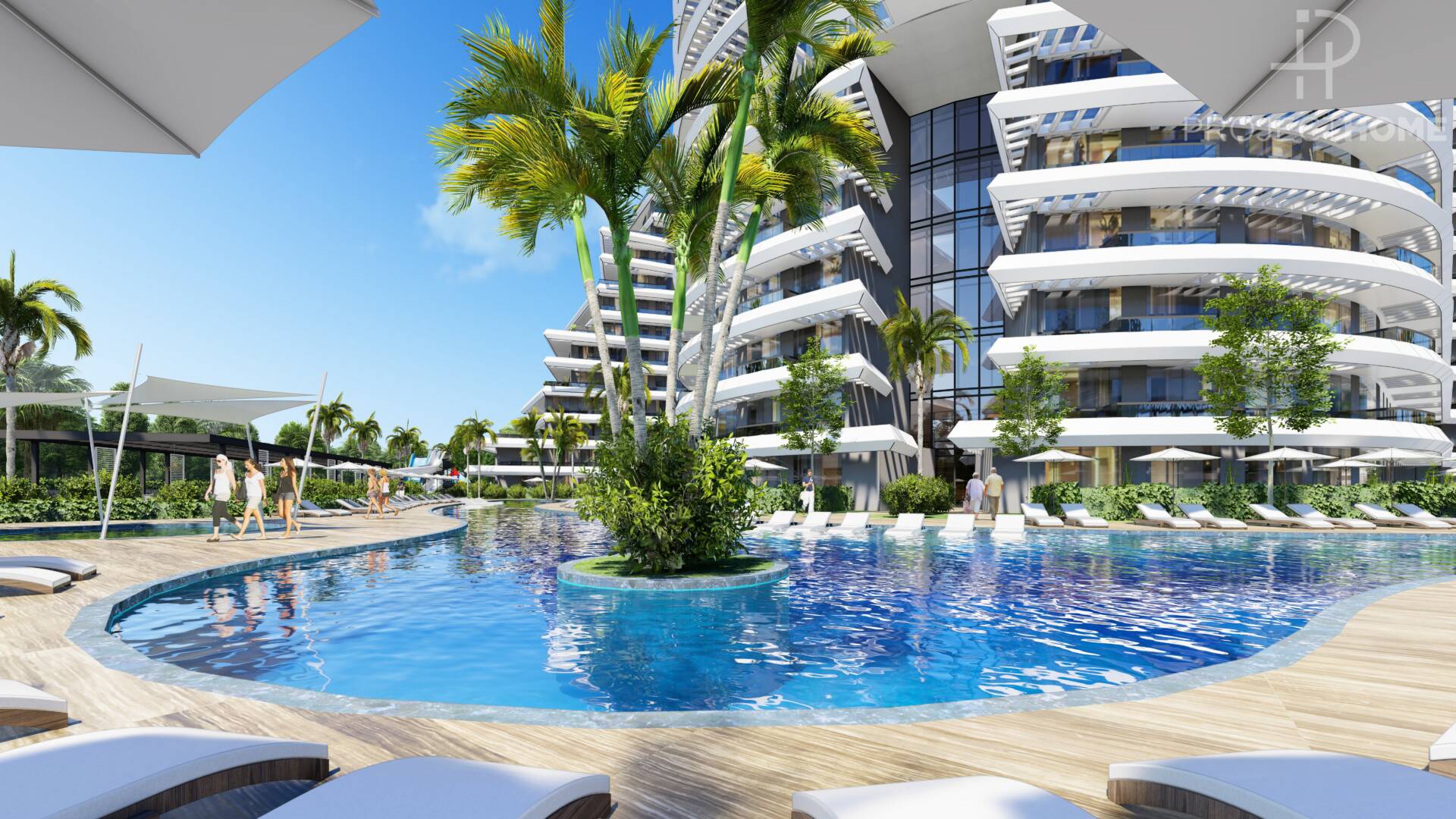 Продажа apartments в Aksu (Golden Stone), Antalya, Турция 113м², №02102-1G - фото 1