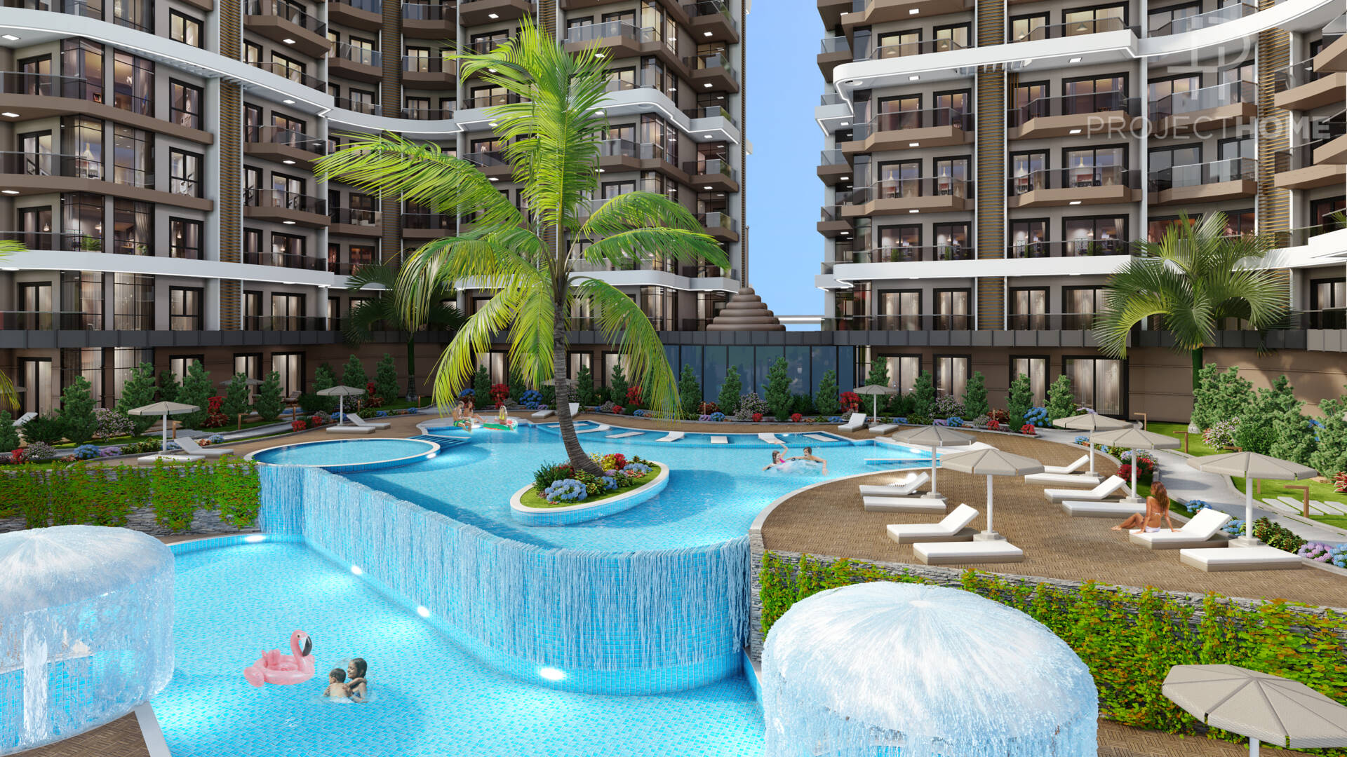 Продажа apartments в Payallar, Alanya, Турция 56м², №04805-1 - фото 2