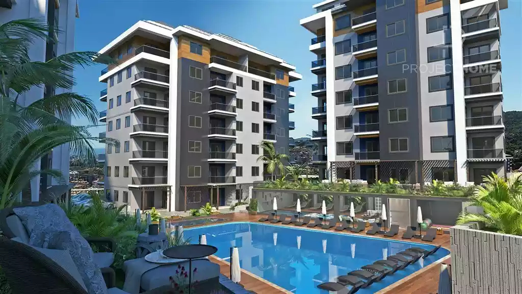 Продажа apartments в Oba, Alanya, Турция 62м², №03903-2 - фото 1