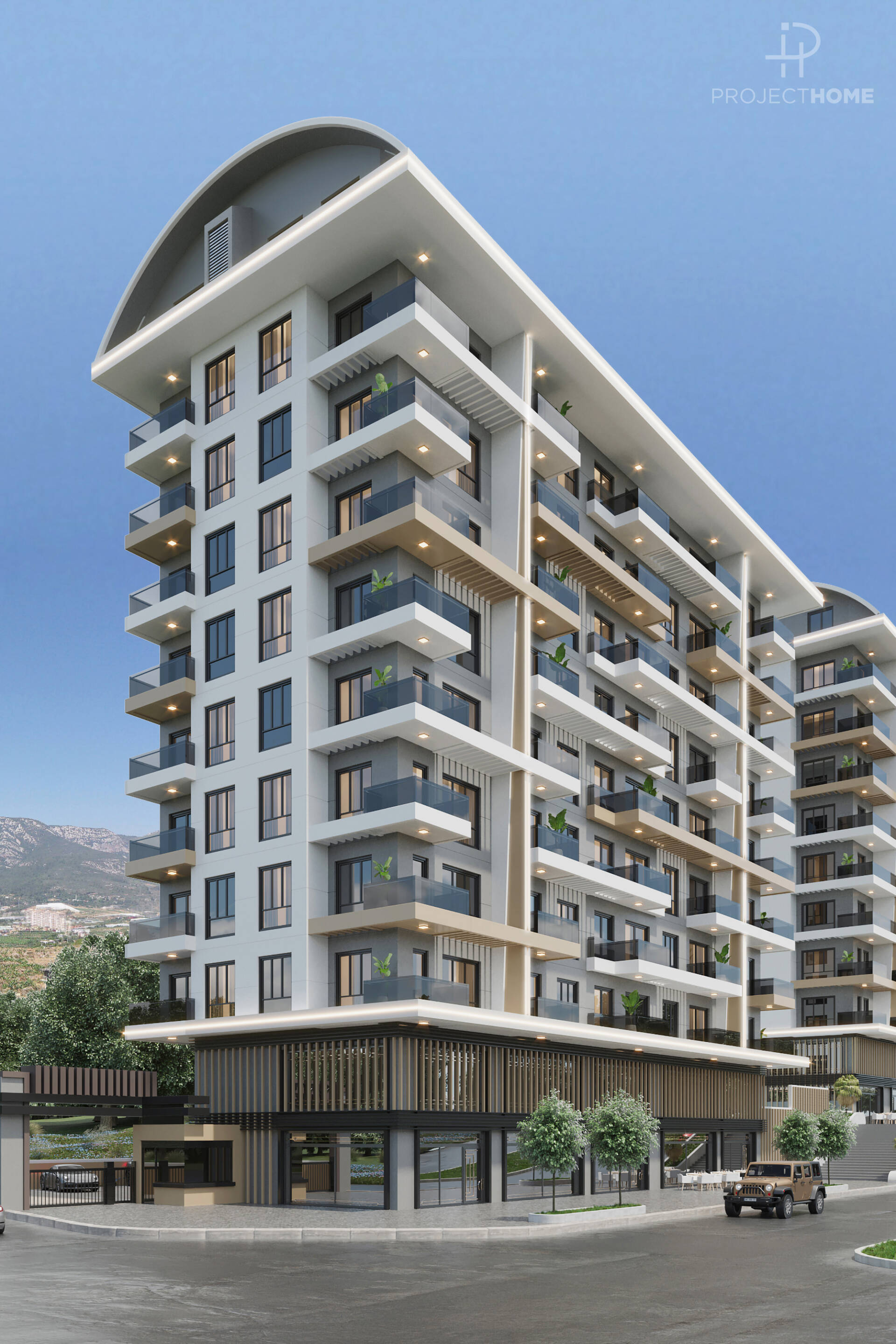 Продажа penthouse в Mahmuts, Alanya, Турция 100м², №02601-2P - фото 2