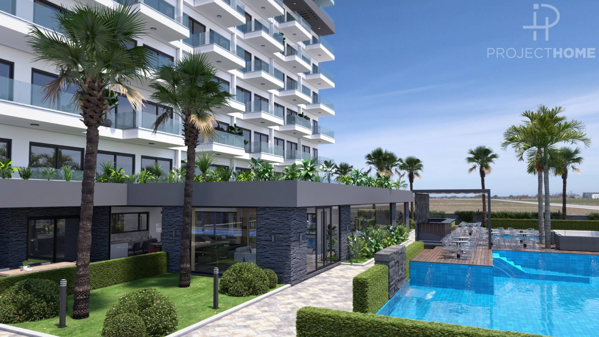 Продажа apartments в Mahmuts, Alanya, Турция 55м², №04204-1 - фото 2