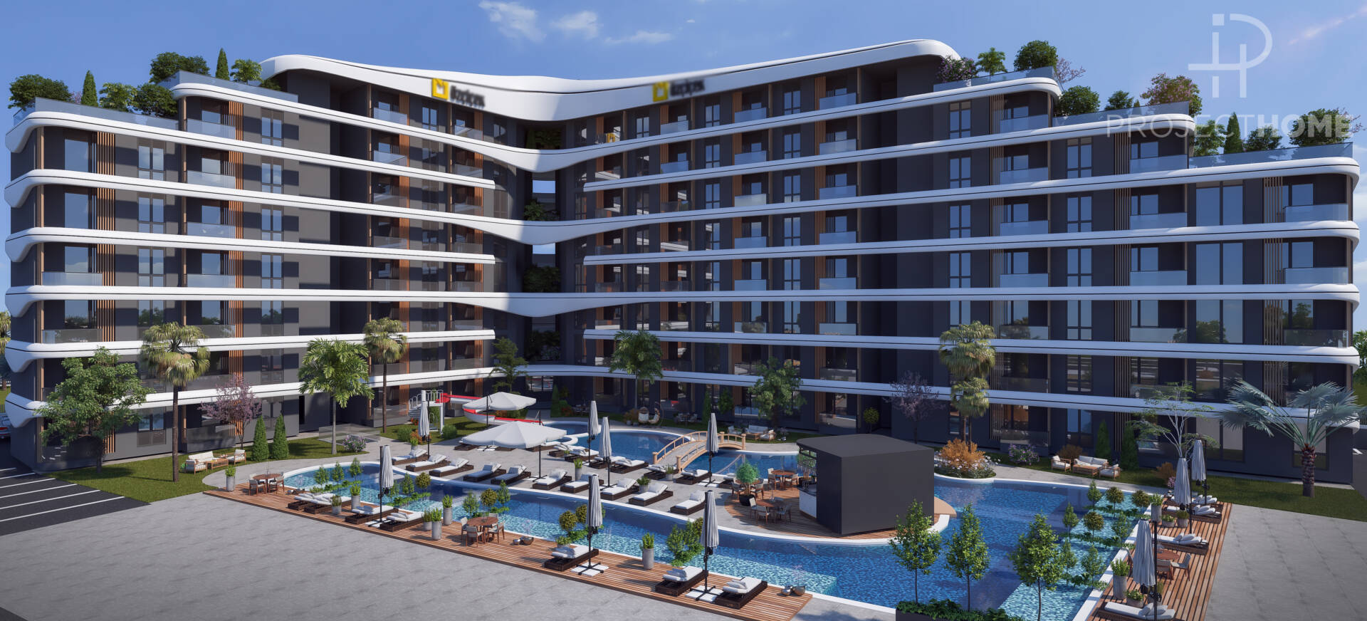 Продажа apartments в Aksu (Golden Stone), Antalya, Турция 72м², №03601-1 - фото 1