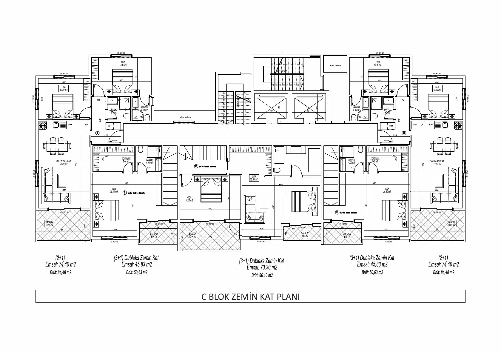 Продажа duplex в Oba, Alanya, Турция 86м², №03903-2GD - фото 3