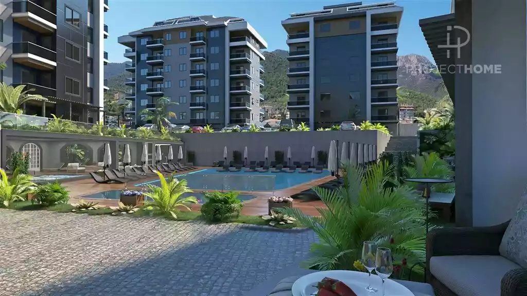 Продажа apartments в Oba, Alanya, Турция 62м², №03903-2 - фото 2