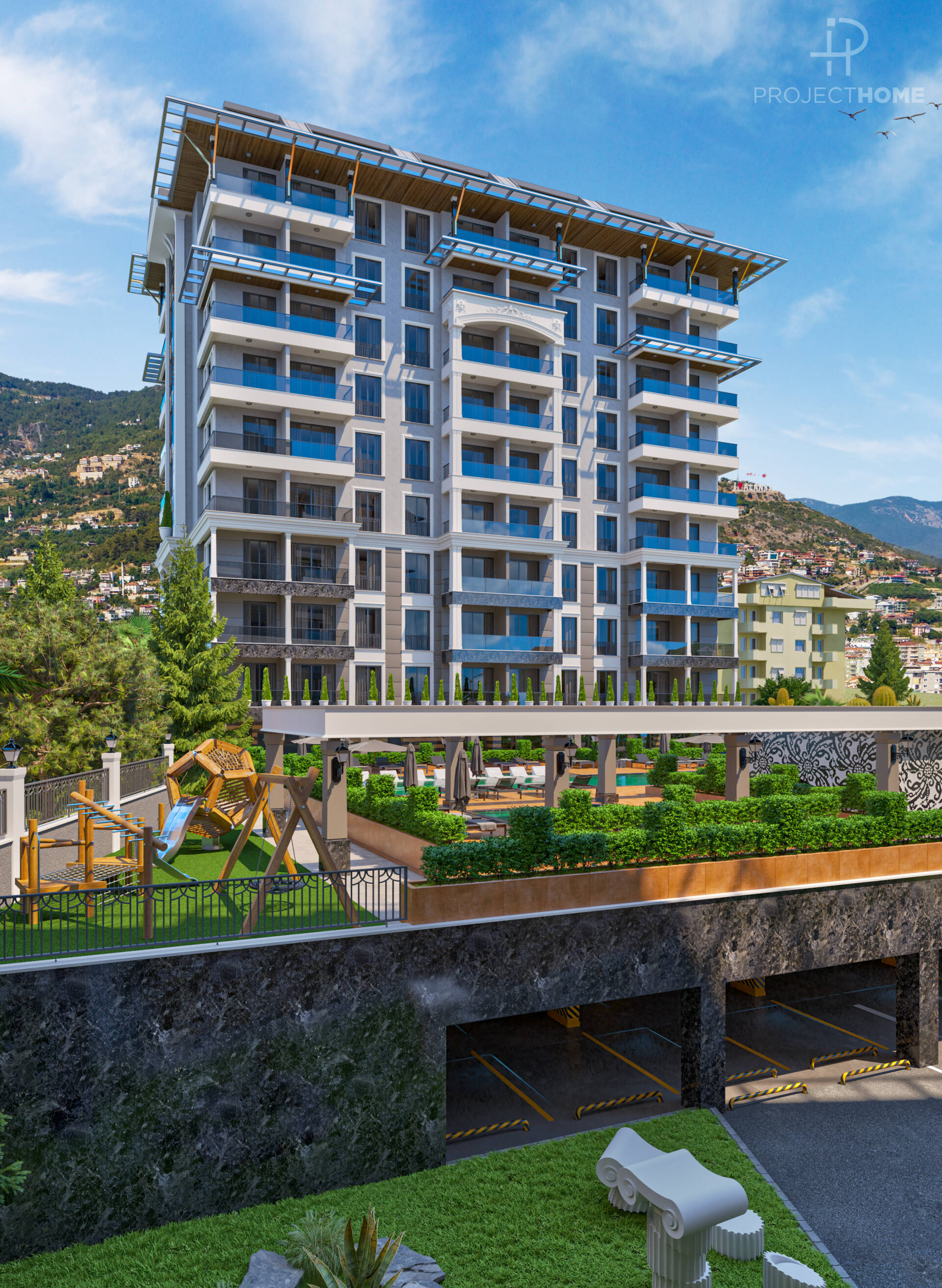 Продажа apartments в Center of Alanya, Alanya, Турция 59м², №03702-1 - фото 1