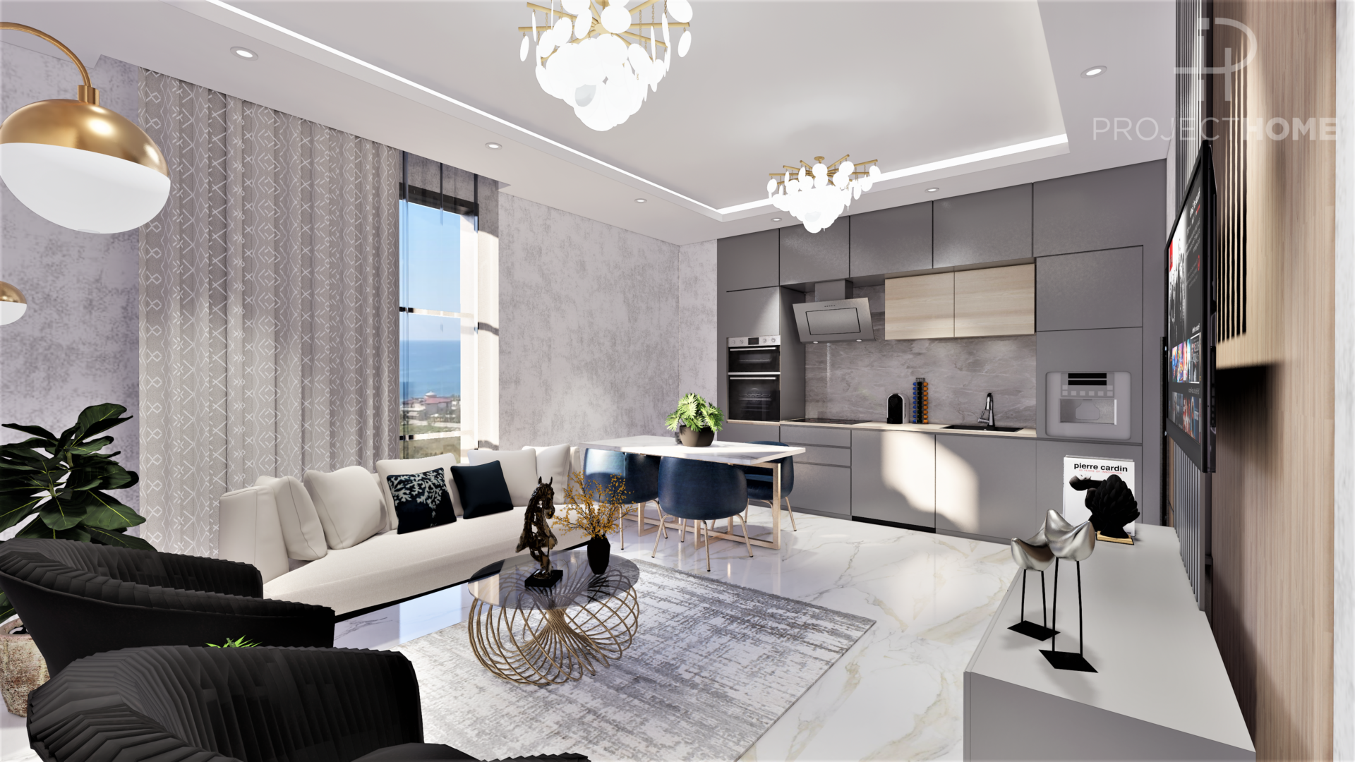 Продажа penthouse в Konakly, Alanya, Турция 240м², №05301-4P - фото 2