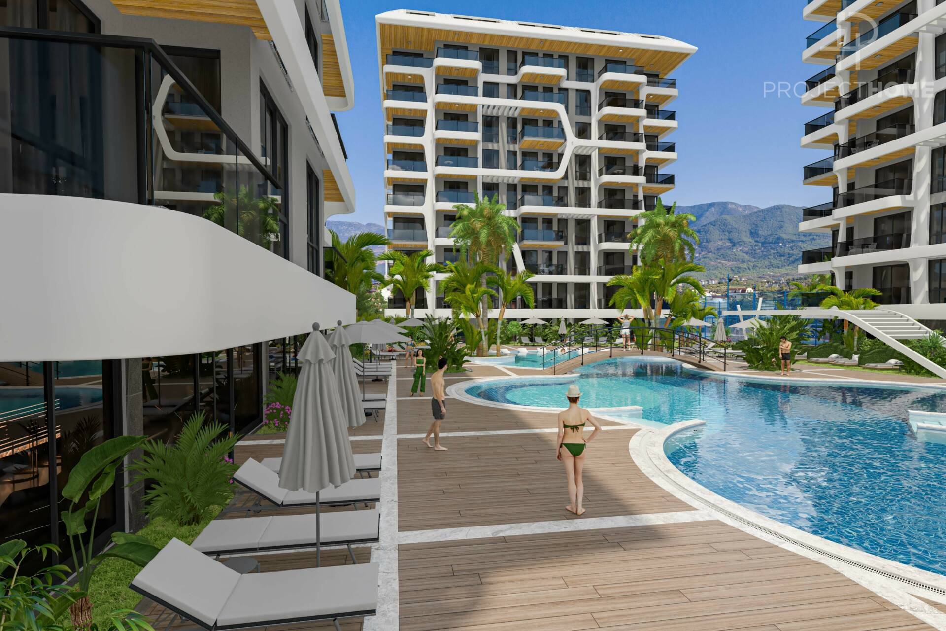 Продажа apartments в Tosmur, Alanya, Турция 98м², №03401-2 - фото 2