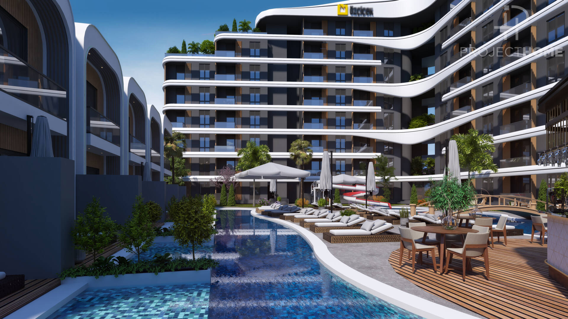 Продажа apartments в Aksu (Golden Stone), Antalya, Турция 72м², №03601-1 - фото 2