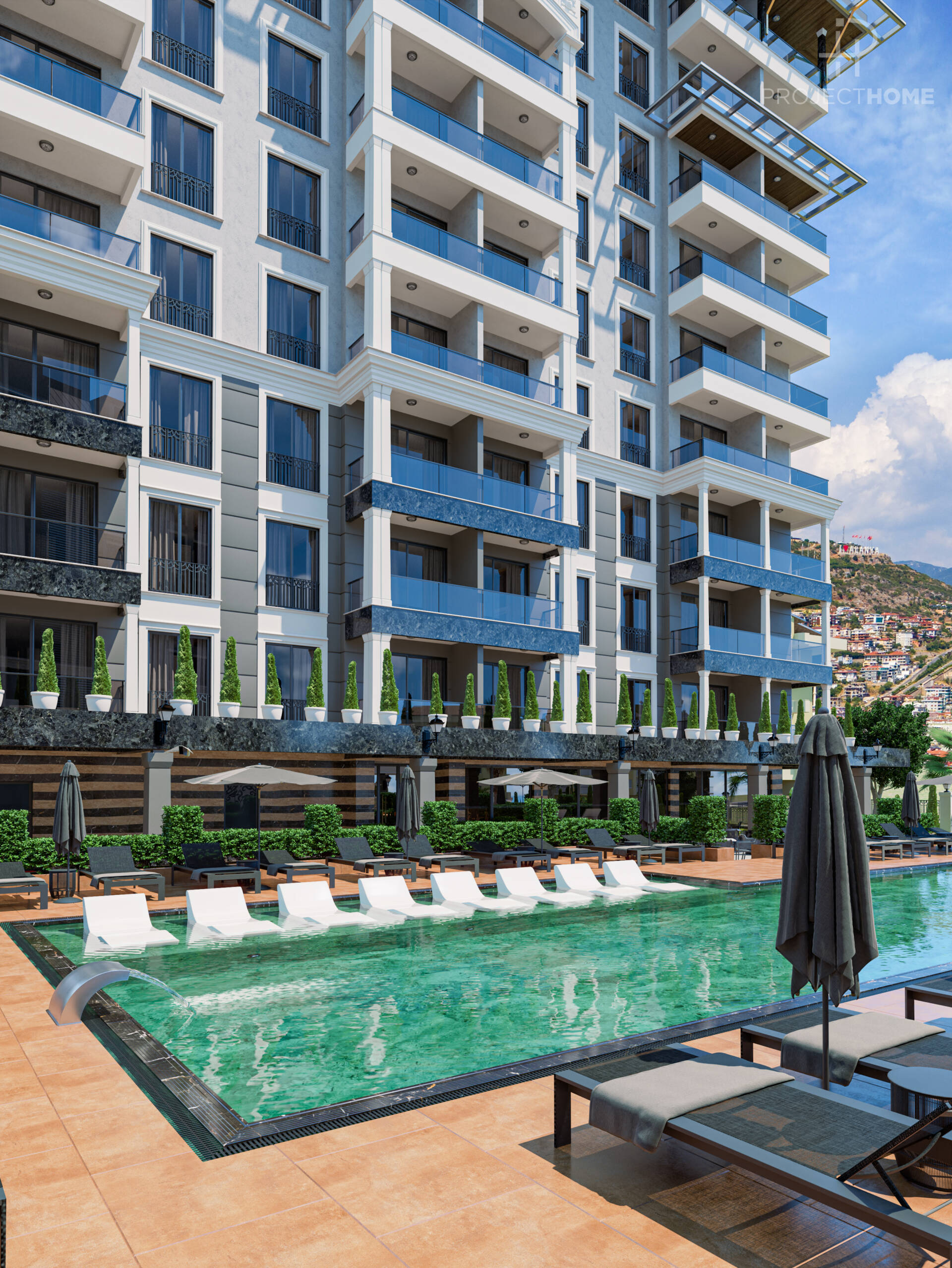 Продажа apartments в Center of Alanya, Alanya, Турция 76м², №03702-2 - фото 2