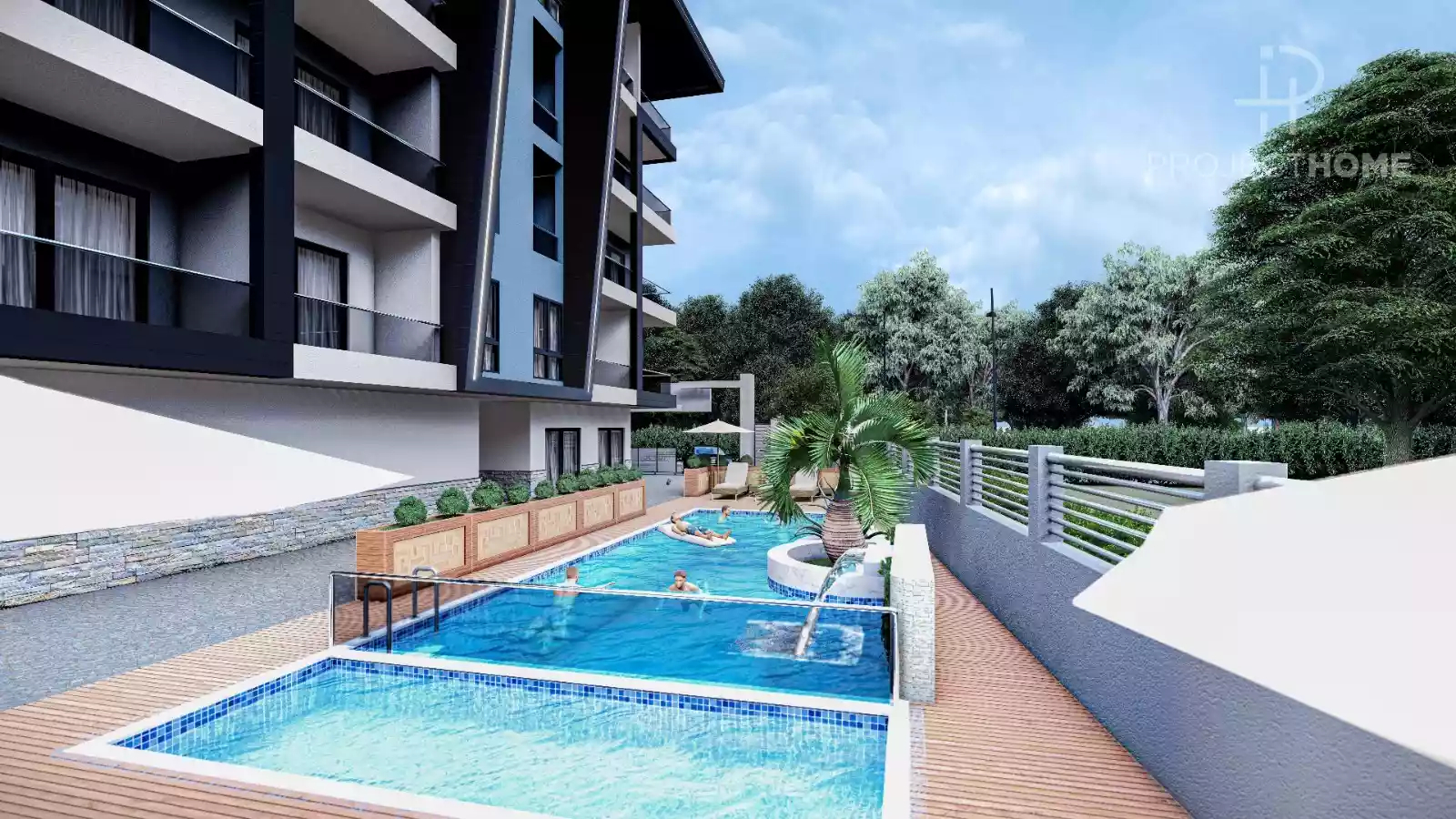 Продажа apartments в Chiplakly, Alanya, Турция 65м², №05206-1 - фото 2