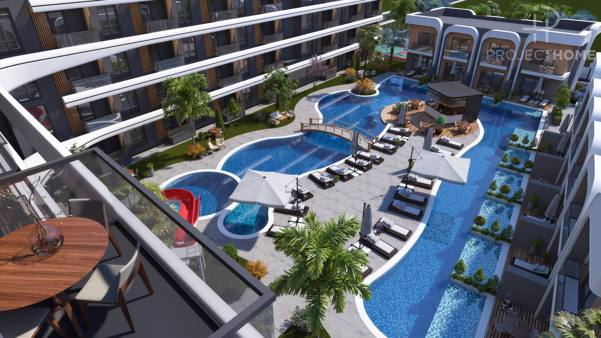 Продажа apartments в Aksu (Golden Stone), Antalya, Турция 72м², №03601-1 - фото 2