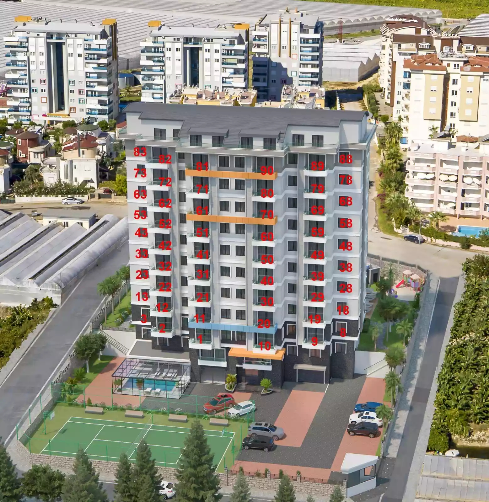 Продажа apartments в Avsallar, Alanya, Турция 46м², №00102-1 - фото 2