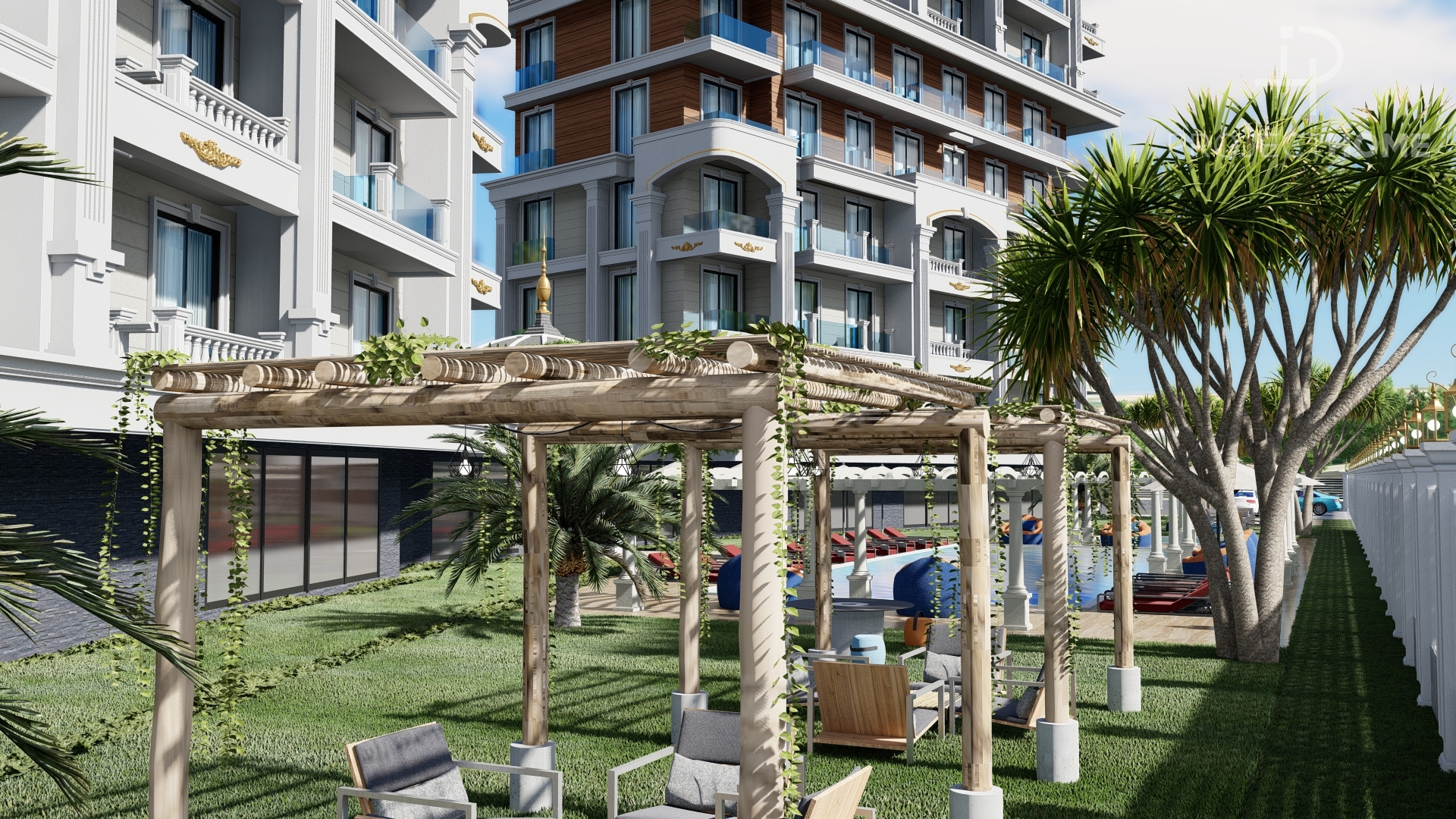 Продажа apartments в Turkler, Alanya, Турция 49м², №01602-1 - фото 2