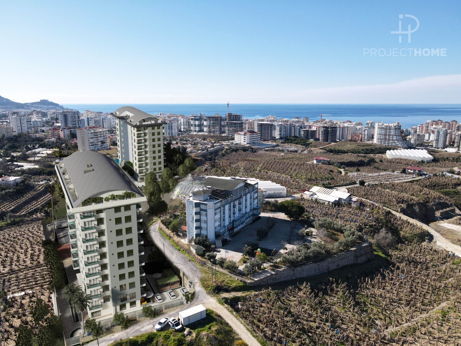 Продажа penthouse в Mahmuts, Alanya, Турция 135м², №05801-3P - фото 2