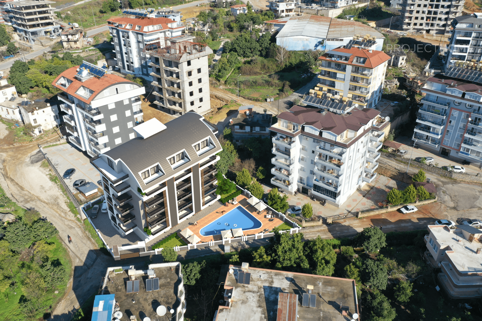 Продажа apartments в Oba, Alanya, Турция 52м², №05109-1 - фото 2