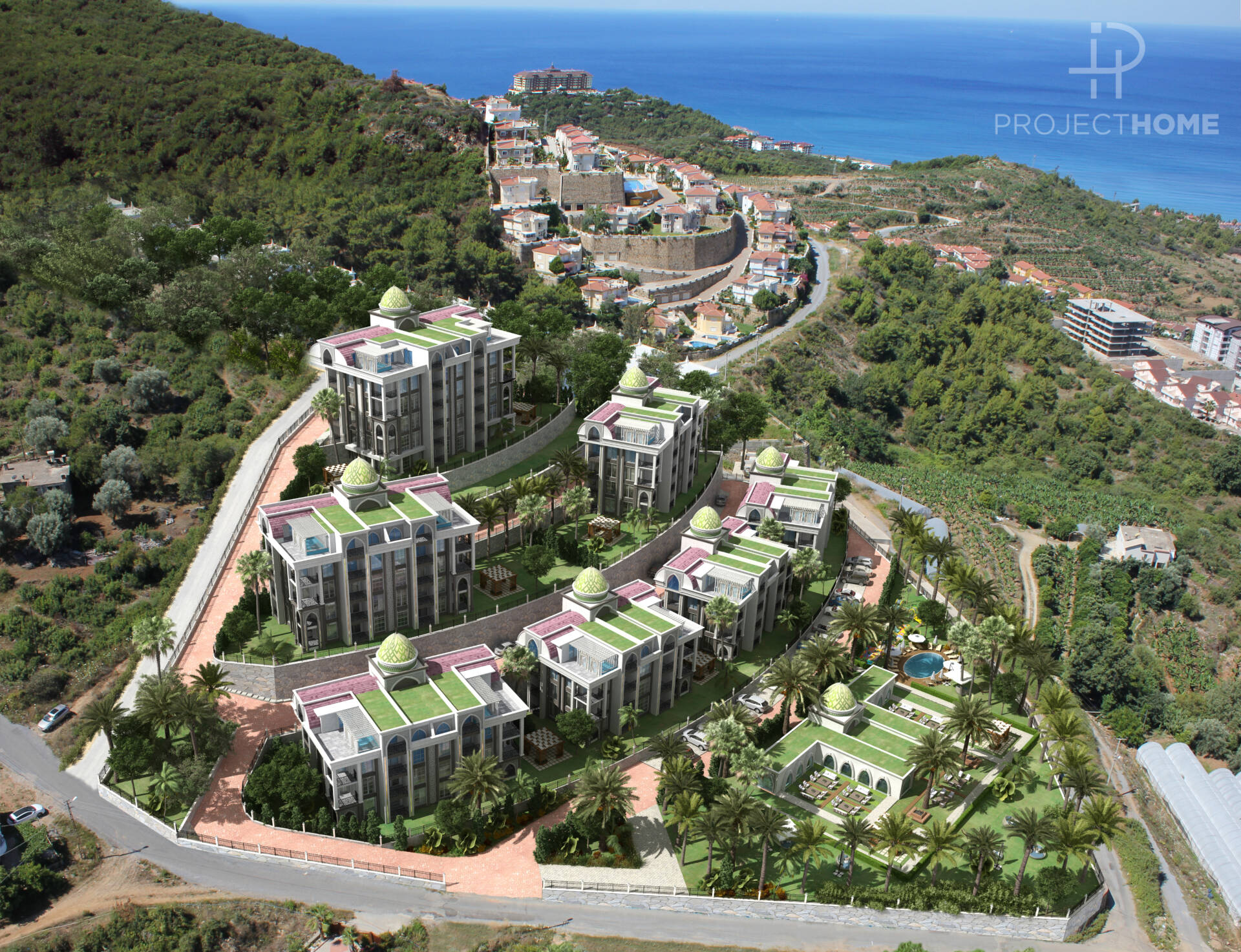 Продажа penthouse в Cursed, Alanya, Турция 215м², №02701-3P - фото 1