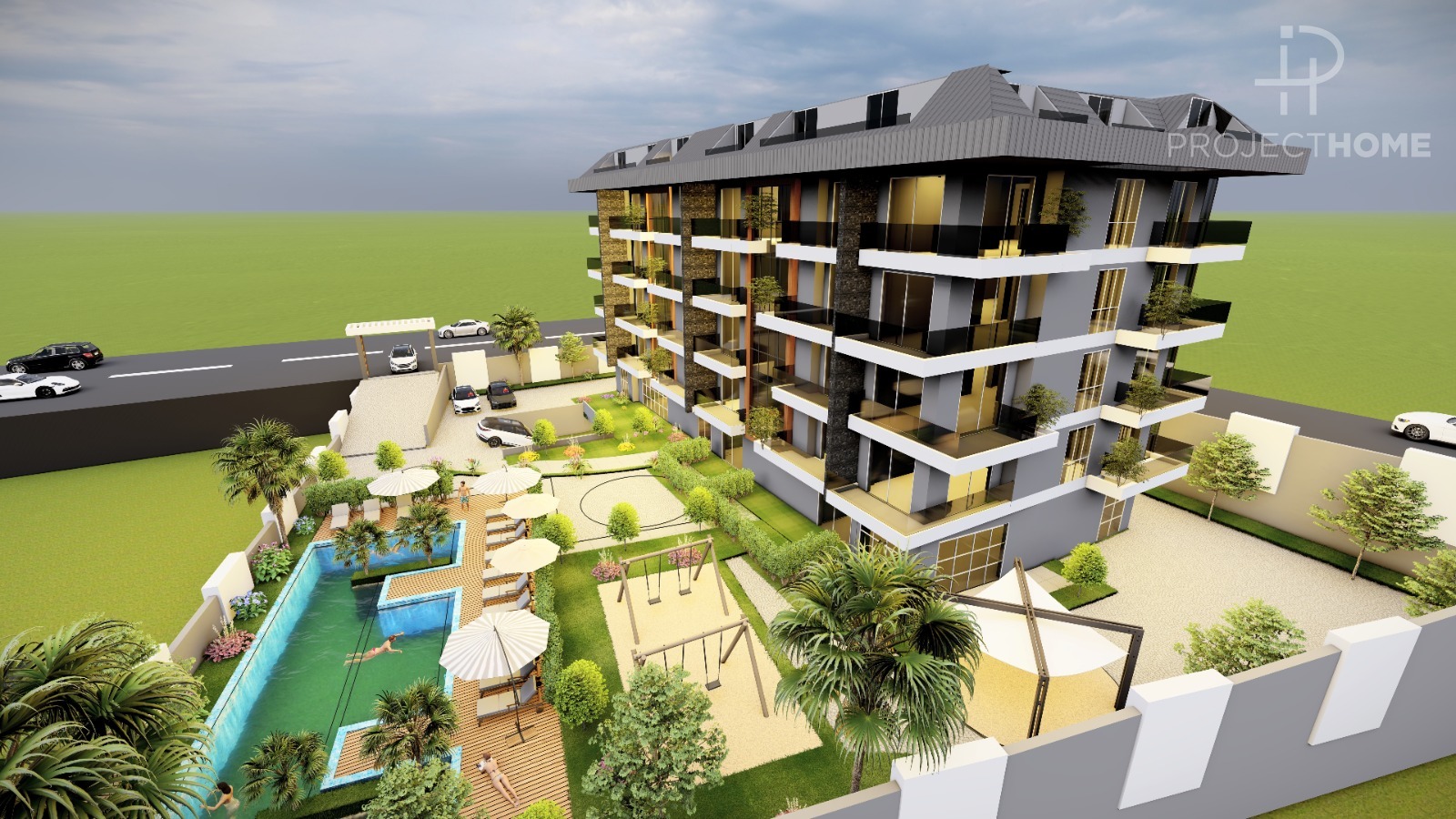 Продажа apartments в Oba, Alanya, Турция 53м², №05114-1 - фото 2