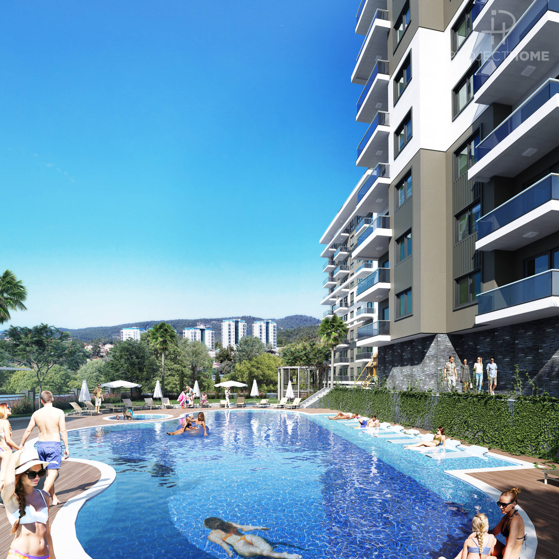 Продажа apartments в Avsallar, Alanya, Турция 54м², №05103-1 - фото 2