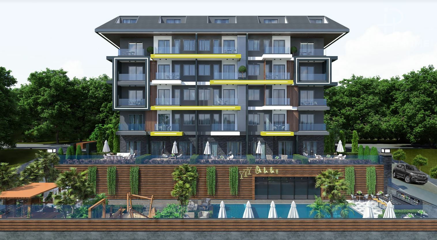 Продажа apartments в Kestel, Alanya, Турция 43м², №00105-1 - фото 2