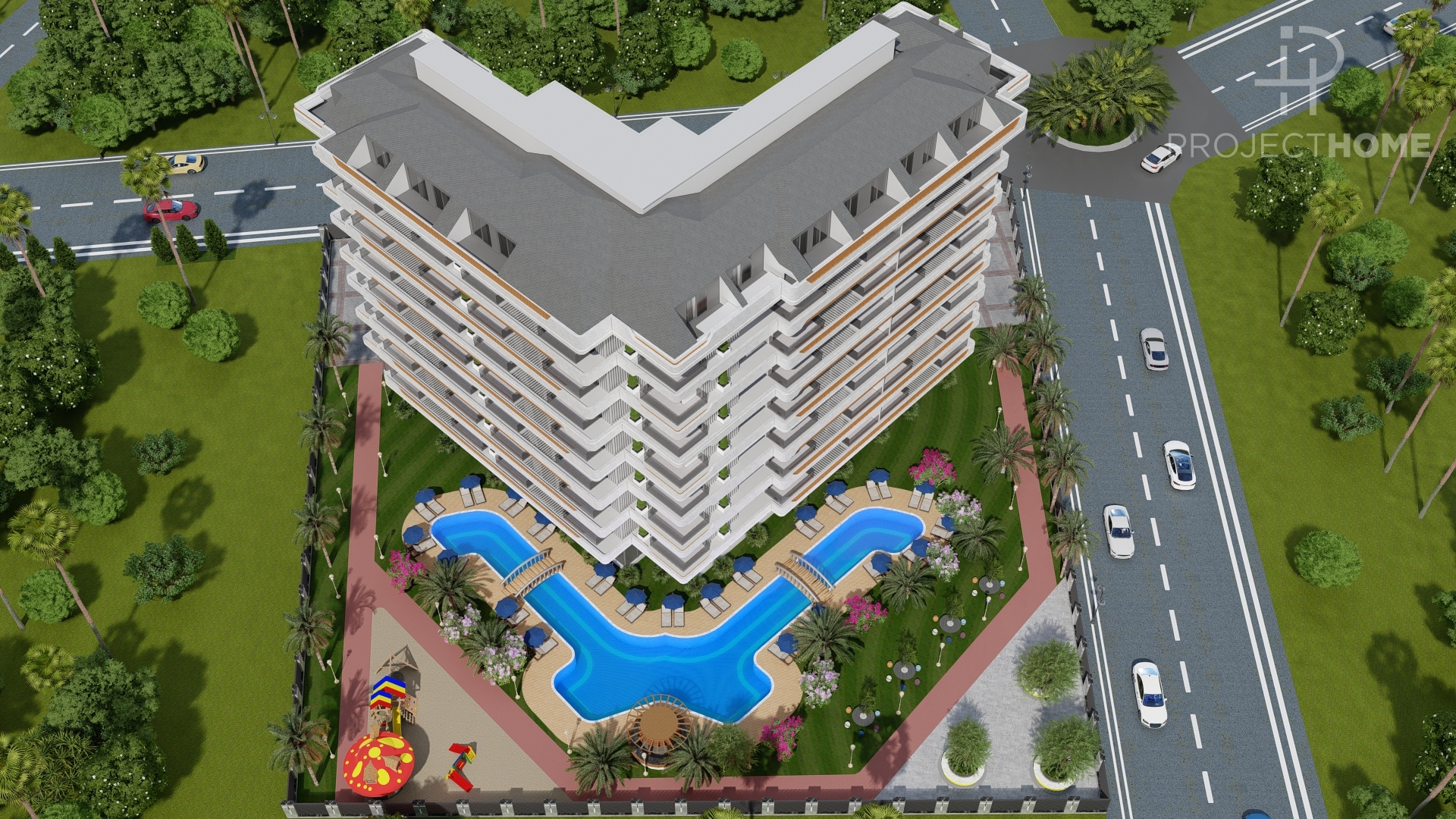 Продажа apartments в Gazipasa, Alanya, Турция 51м², №01601-1 - фото 2