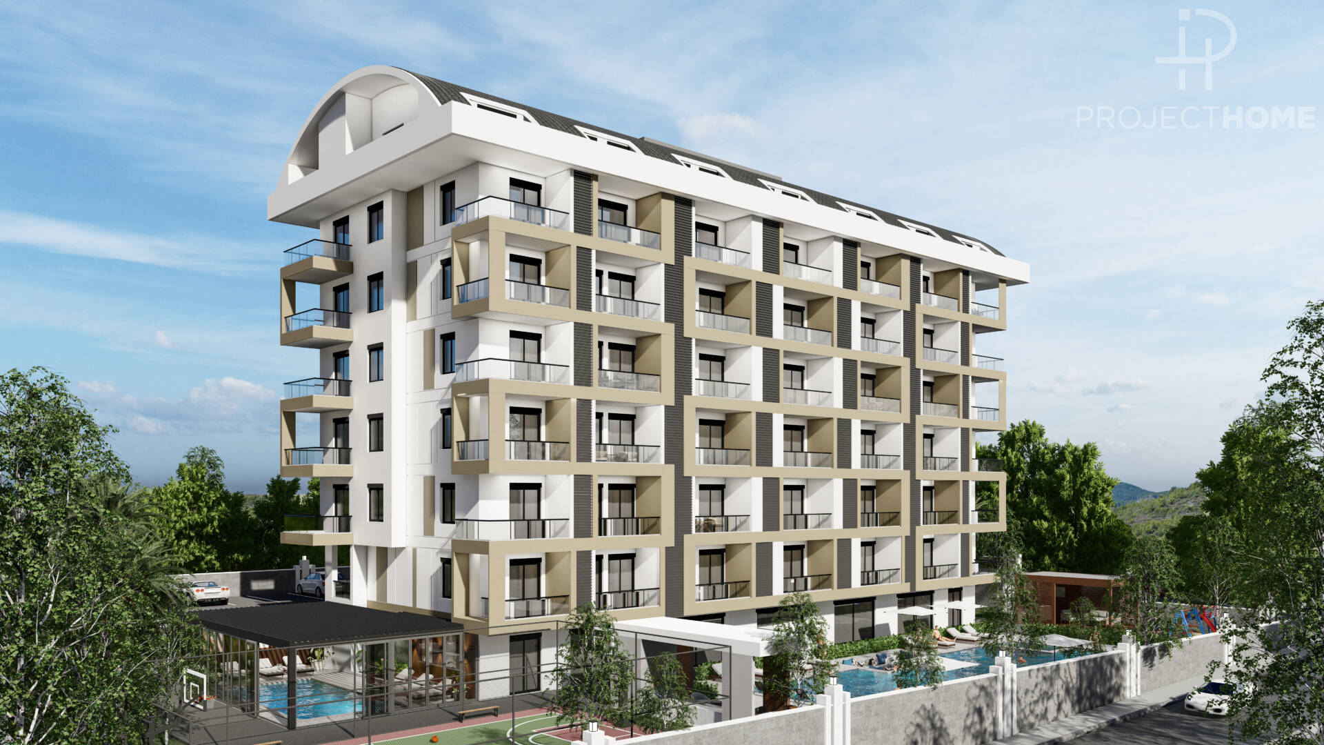 Продажа apartments в Gazipasa, Alanya, Турция 63м², №02302-1 - фото 1