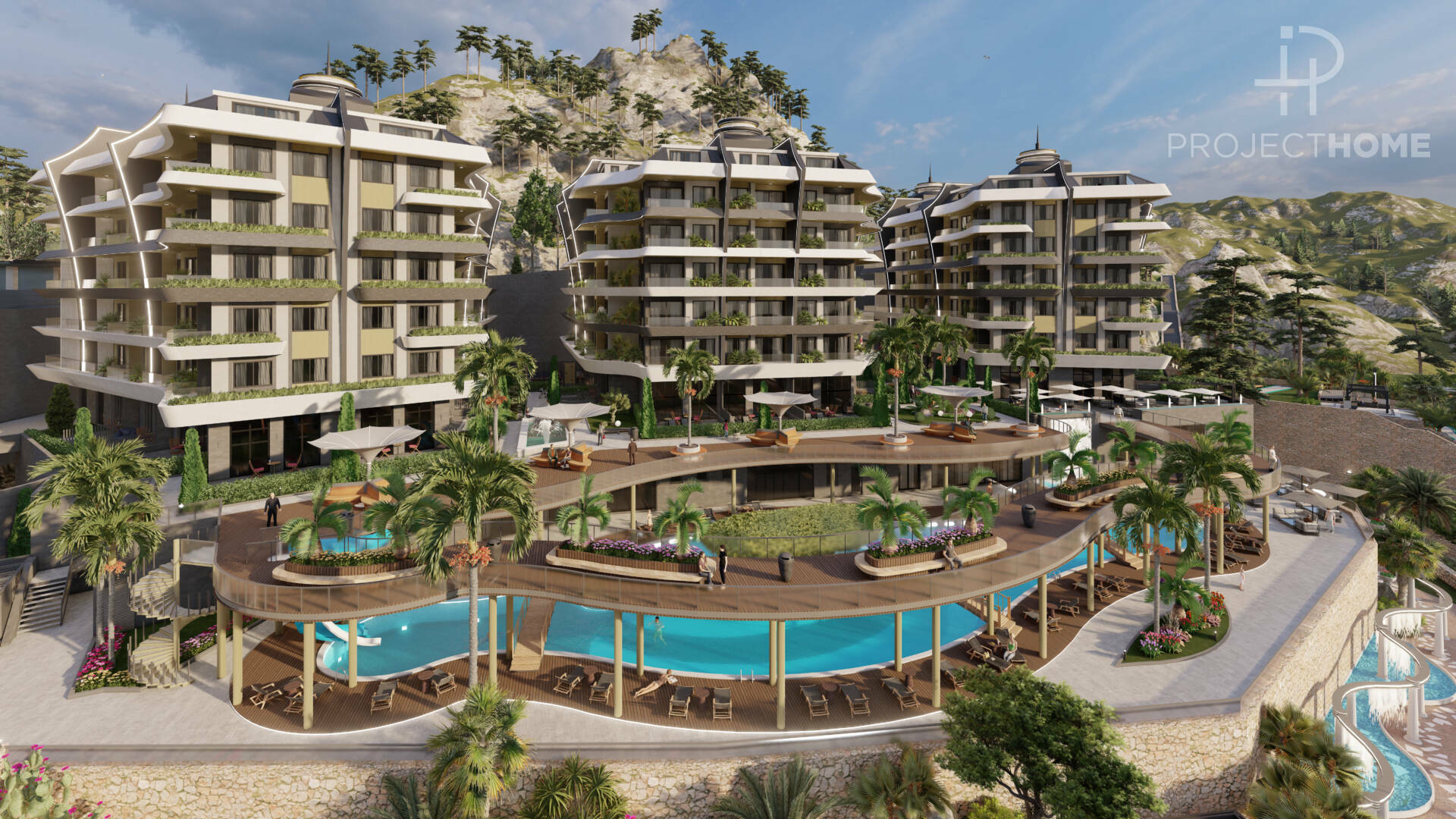 Продажа penthouse в Mahmuts, Alanya, Турция 210м², №04603-22P - фото 2