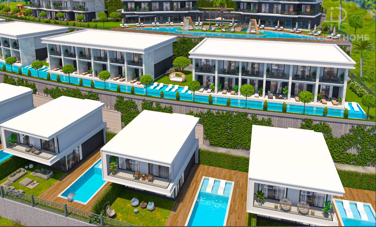 Продажа apartments в Cursed, Alanya, Турция 61м², №06502-1 - фото 1