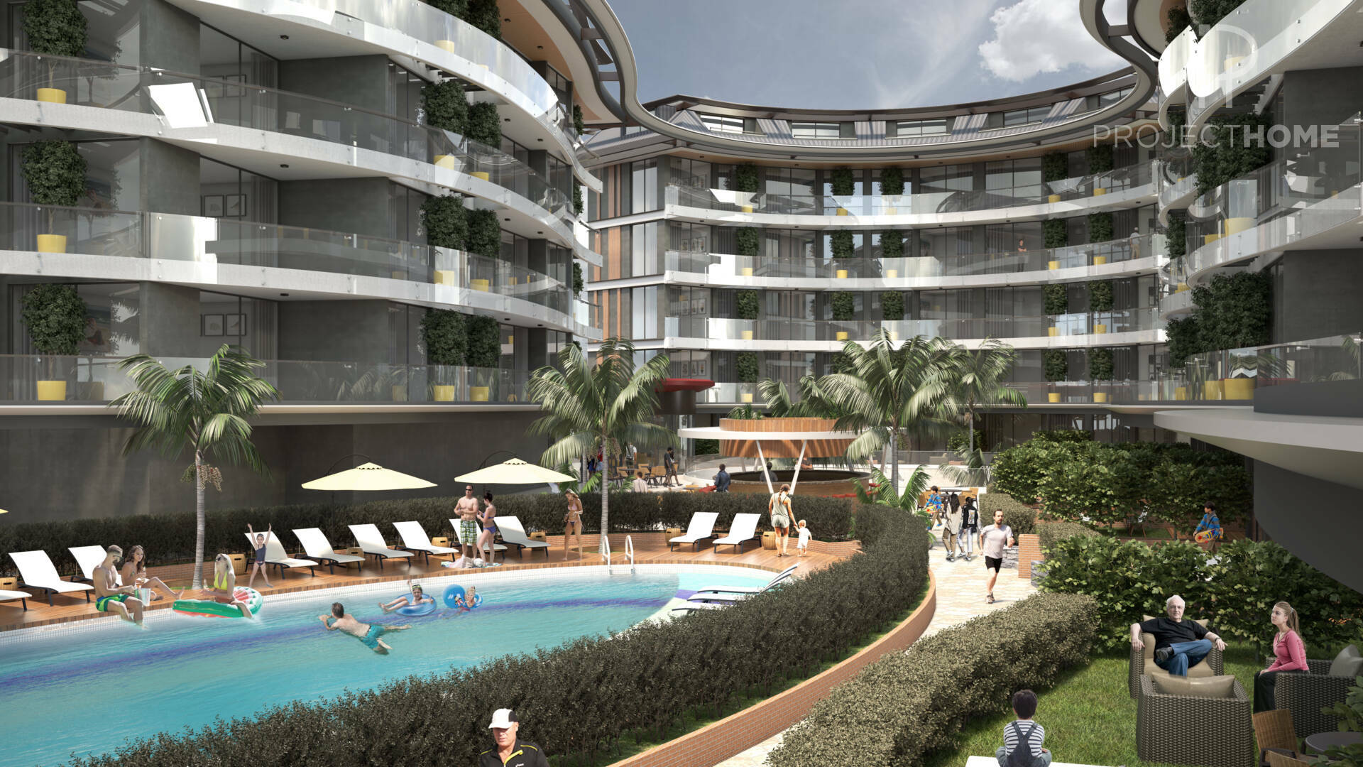 Продажа apartments в Oba, Alanya, Турция 65м², №04303-1 - фото 2