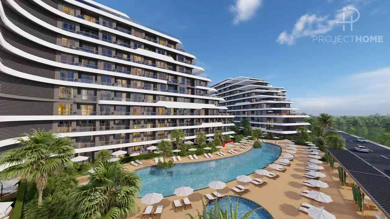 Продажа apartments в Aksu (Golden Stone), Antalya, Турция 50м², №02105-1 - фото 1