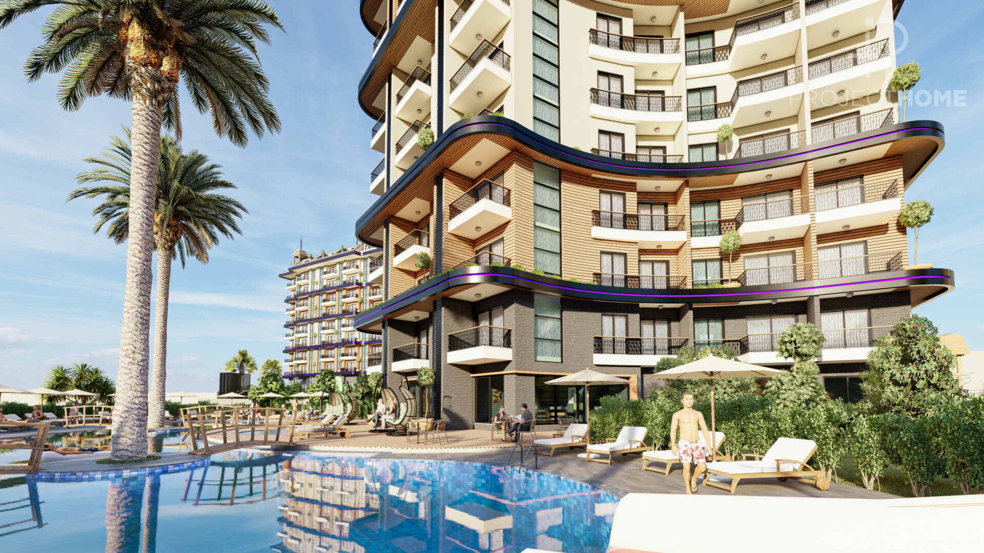 Продажа penthouse в Mahmuts, Alanya, Турция 105м², №04607-2P - фото 1