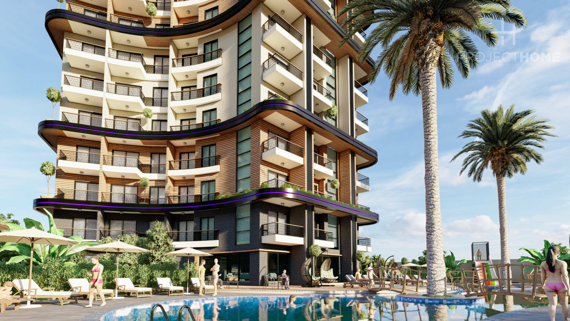 Продажа penthouse в Mahmuts, Alanya, Турция 122м², №04607-3P - фото 1