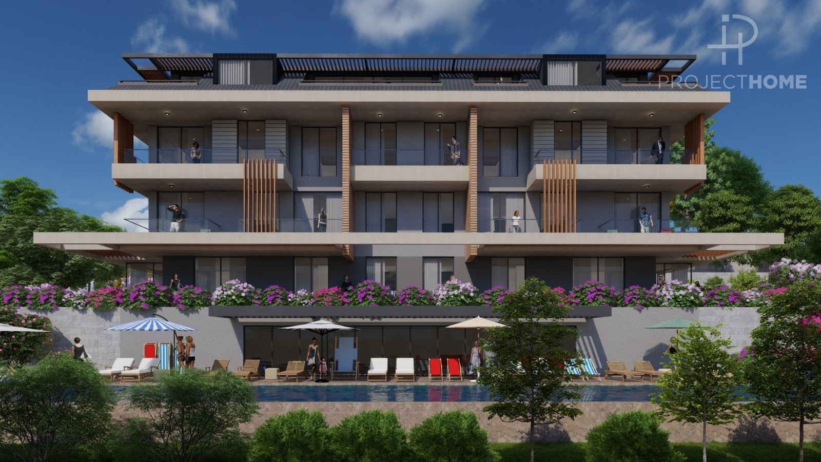 Продажа apartments в Hasbahche, Alanya, Турция 79м², №03703-2 - фото 2