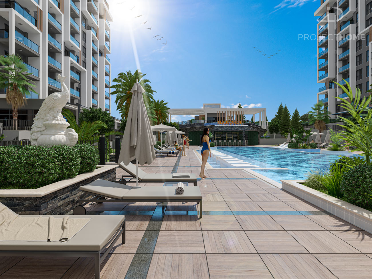 Продажа apartments в Avsallar, Alanya, Турция 48м², №06801-1 - фото 2