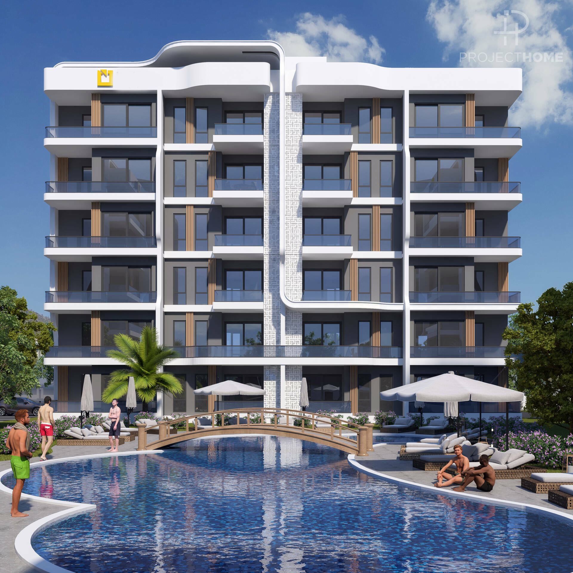 Продажа apartments в Aksu (Golden Stone), Antalya, Турция 66м², №03606-1 - фото 2